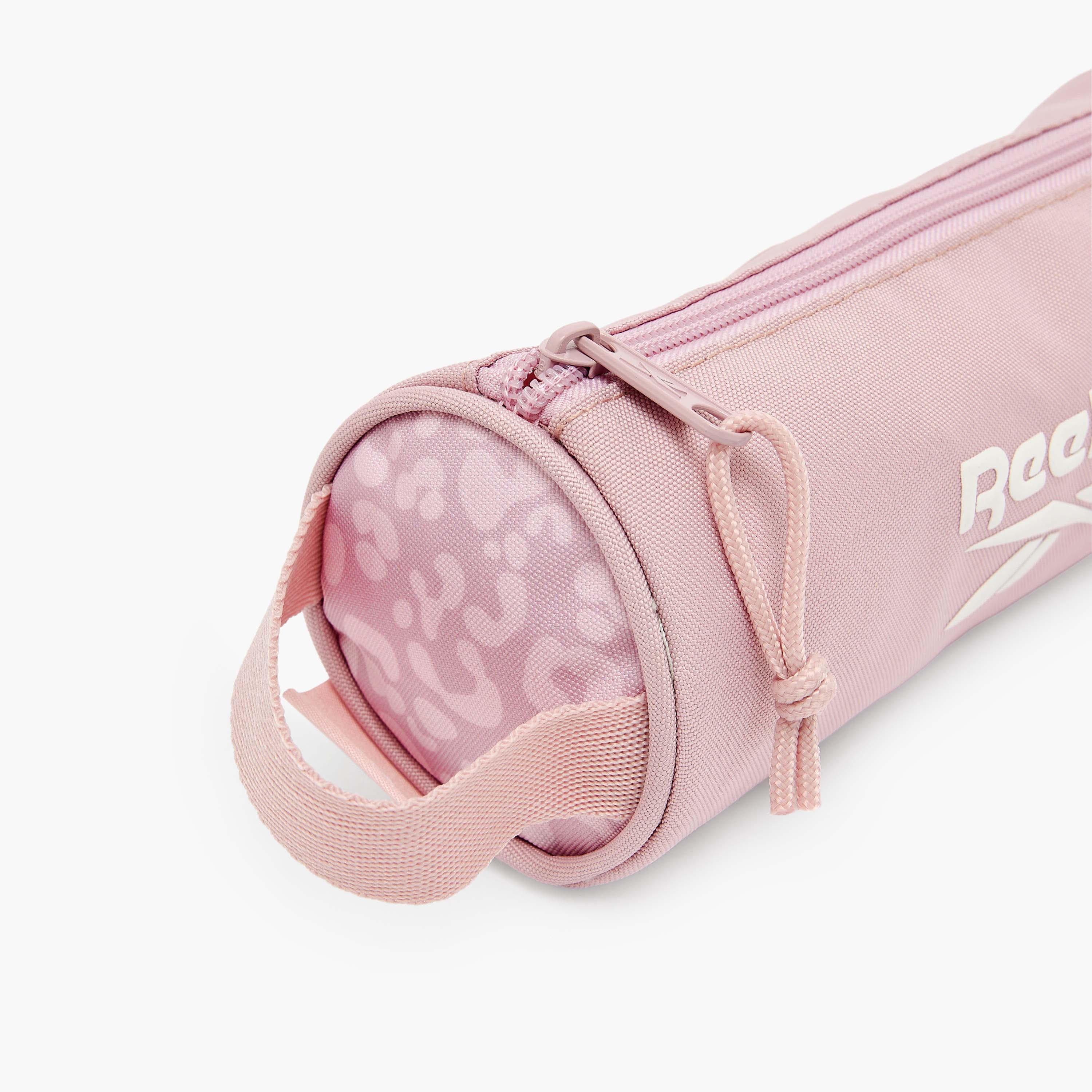مقلمة بطبعة شعار ريبوك بسحاب إغلاق-school-stationery-pencilcases-image-5