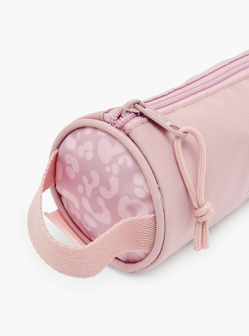 مقلمة بطبعة شعار ريبوك بسحاب إغلاق-school-stationery-pencilcases-image-5
