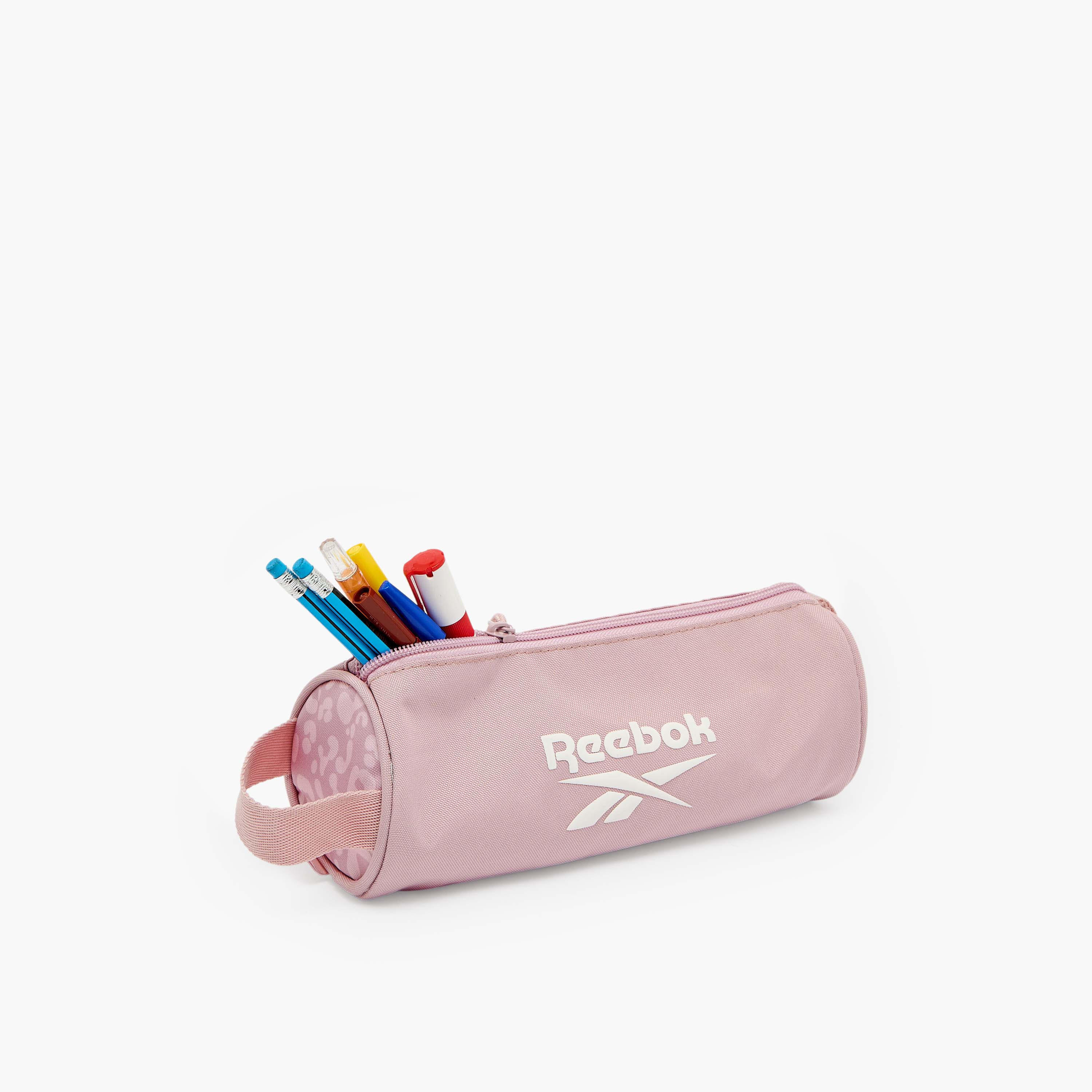 مقلمة بطبعة شعار ريبوك بسحاب إغلاق-school-stationery-pencilcases-image-7