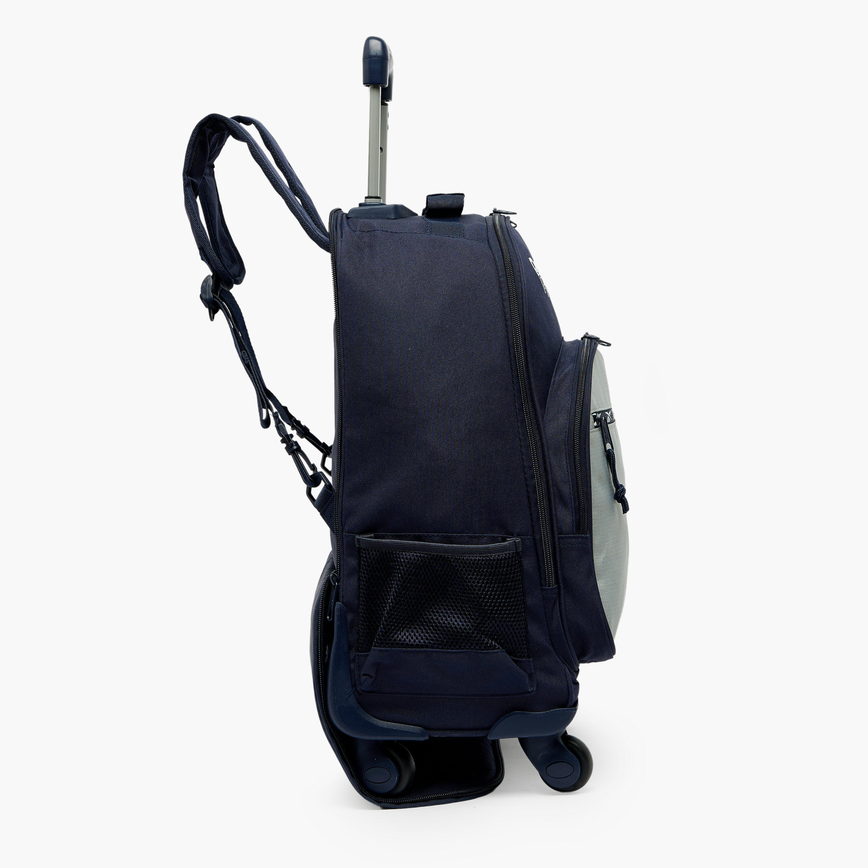 شنطة ظهر ترولي للأولاد 8-13 سنة بجيب قارورة ماء وطبعات شعار من ريبوك - 17 بوصة-school-bagsandbackpacks-trolleybags-image-10