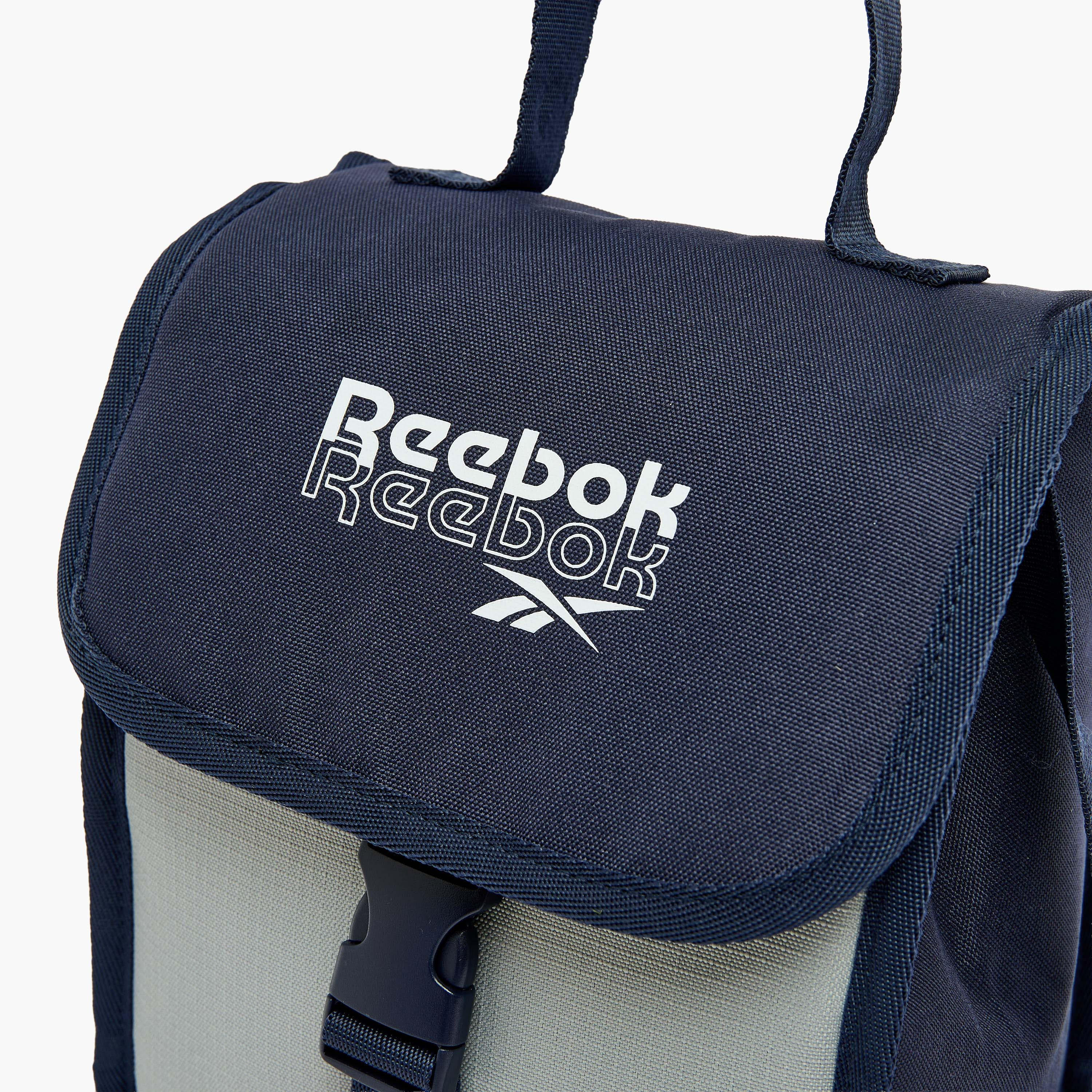 Reebok Andrew Logo Print Colourblock Lunch Bag for Boys 8-13 Years with Insulation-school-lunchessentials-lunchbags-image-3