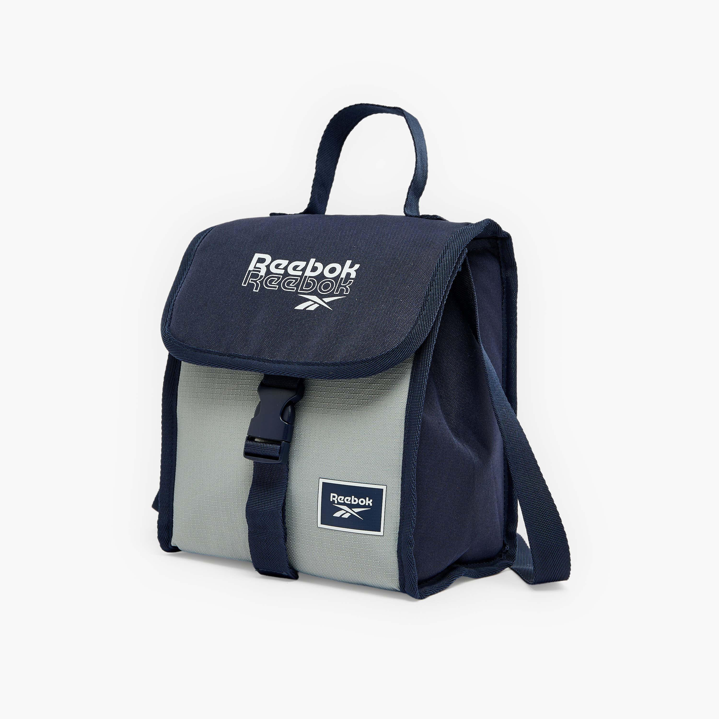 Reebok Andrew Logo Print Colourblock Lunch Bag for Boys 8-13 Years with Insulation-school-lunchessentials-lunchbags-image-2