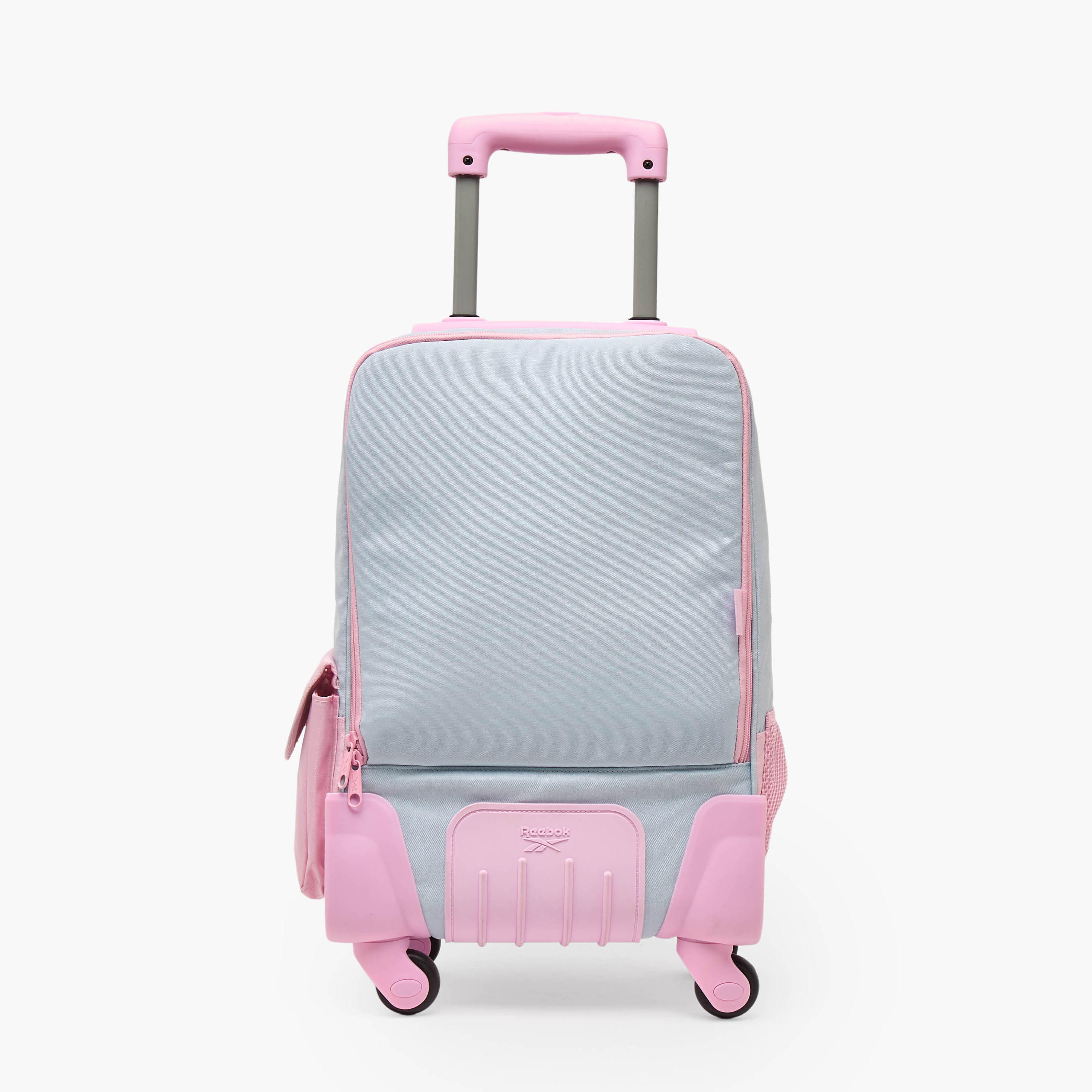 Reebok Colourblock Trolley Bag for Girls 8-13 Years with Retractable Handle - 17 inches-school-bagsandbackpacks-trolleybags-image-12