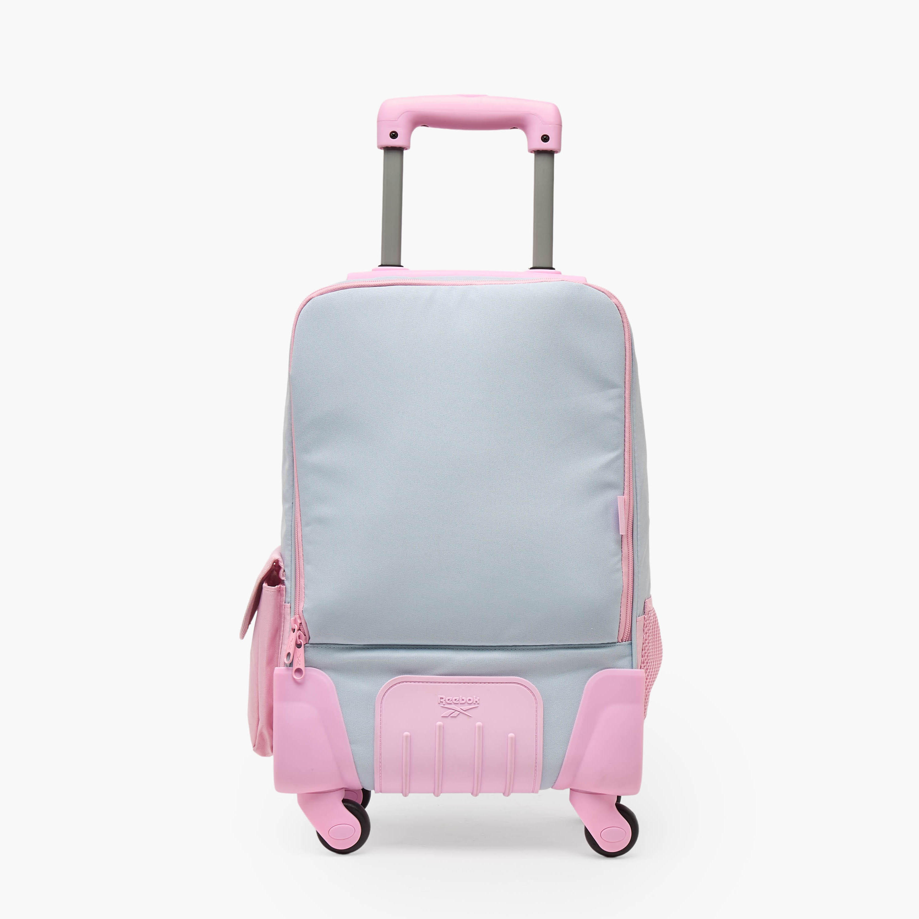 Reebok Colourblock Trolley Bag for Girls 8-13 Years with Retractable Handle - 17 inches-school-bagsandbackpacks-trolleybags-image-13
