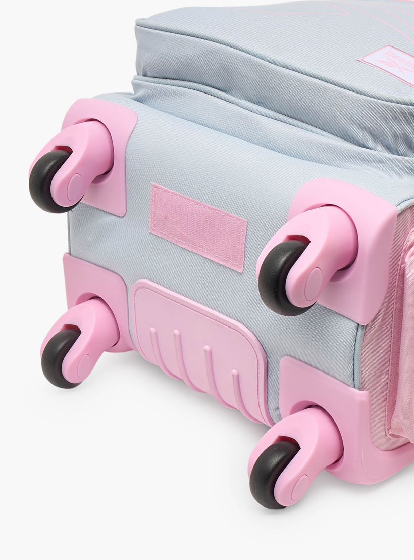 Reebok Colourblock Trolley Bag for Girls 8-13 Years with Retractable Handle - 17 inches-school-bagsandbackpacks-trolleybags-image-15