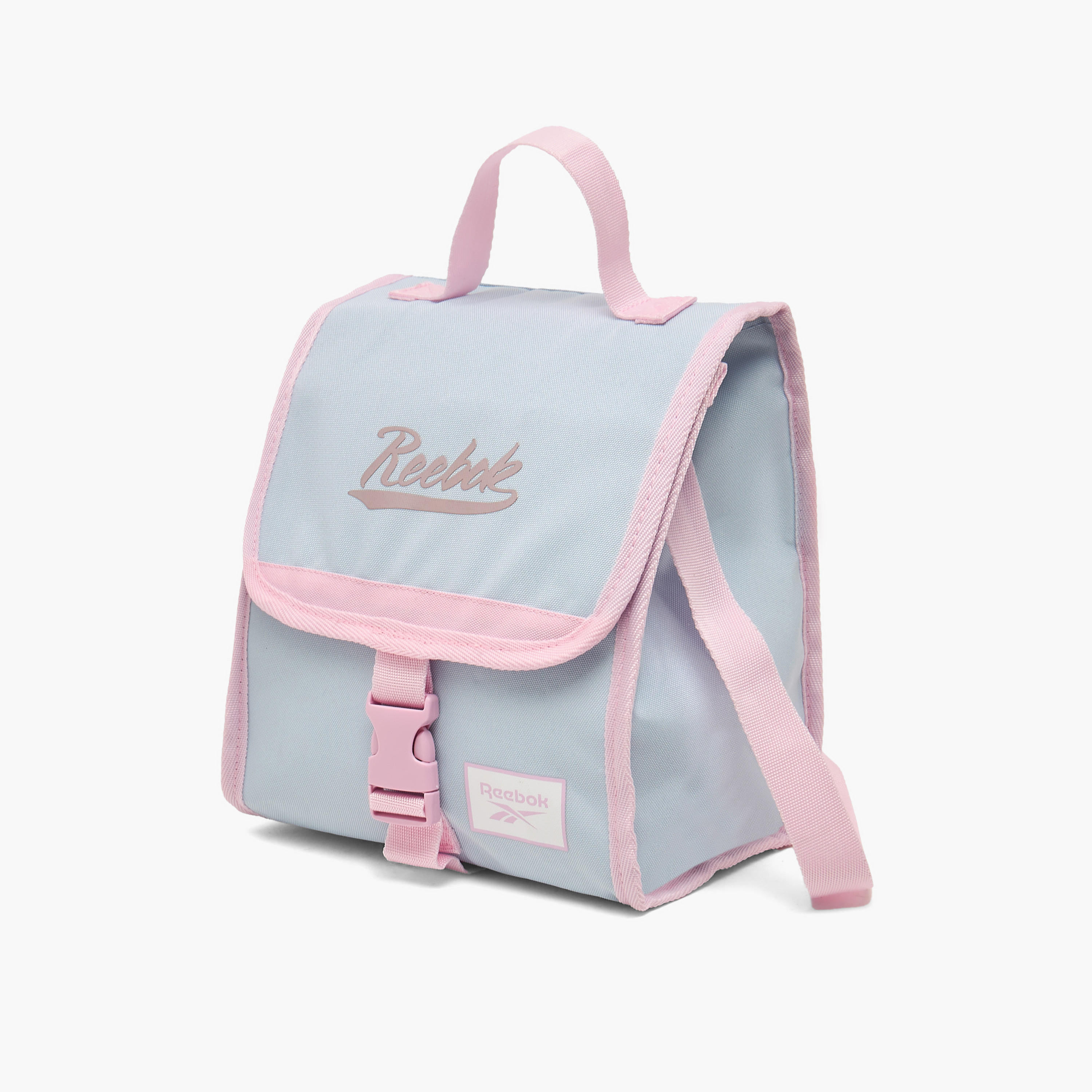 شنطة غداء بطبعات شعار مع إبزيم إغلاق للبنات من 8-12 سنة من ريبوك-school-lunchessentials-lunchbags-image-7