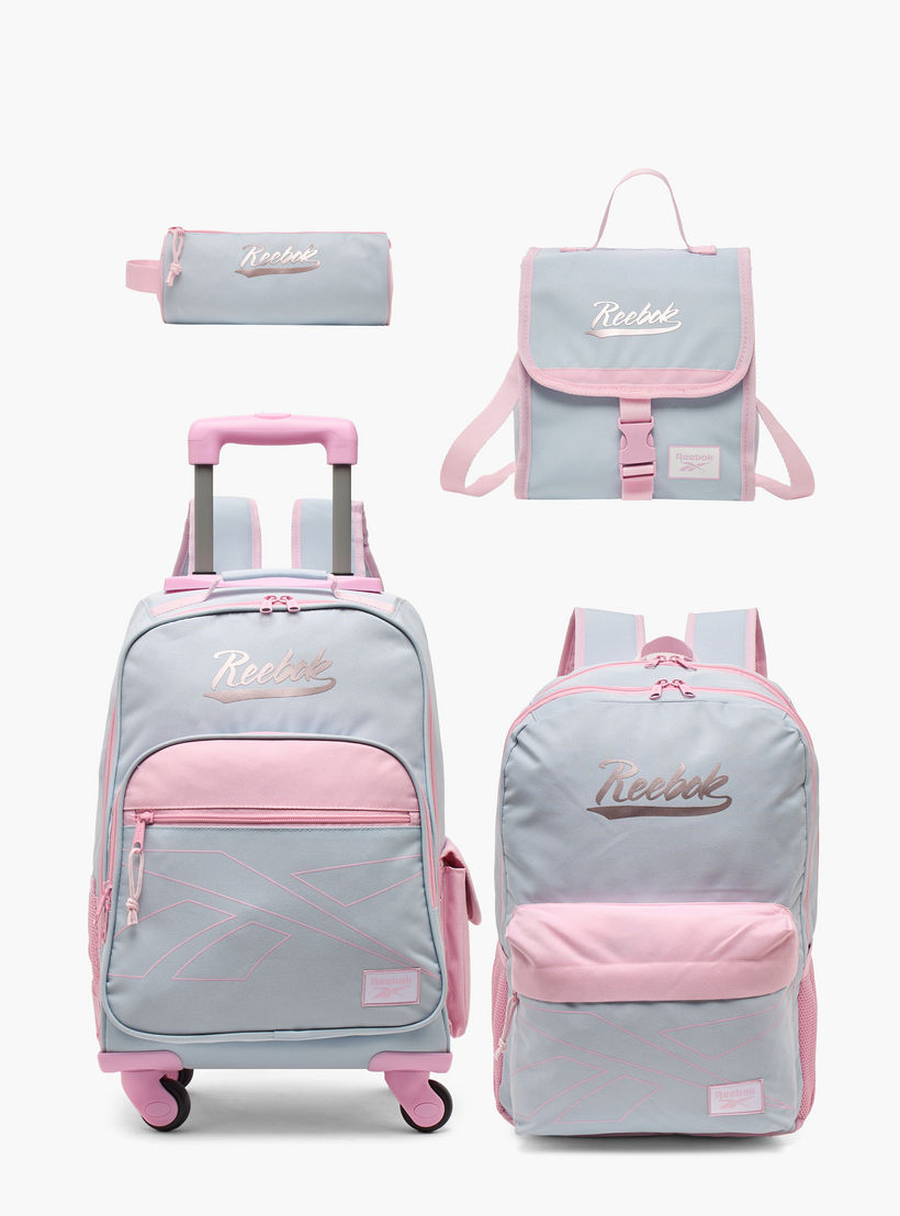 شنطة غداء بطبعات شعار مع إبزيم إغلاق للبنات من 8-12 سنة من ريبوك-school-lunchessentials-lunchbags-image-8