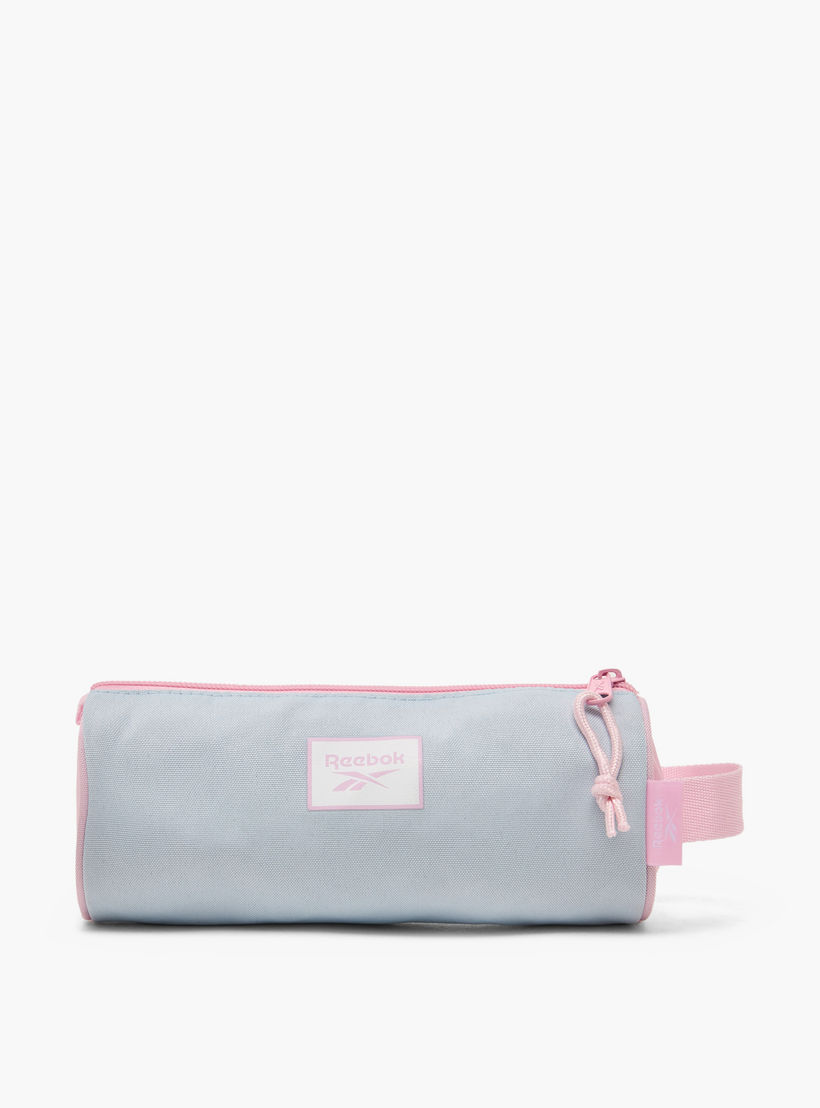 Reebok Logo Print Pencil Pouch with Zip Closure-school-stationery-pencilcases-image-4