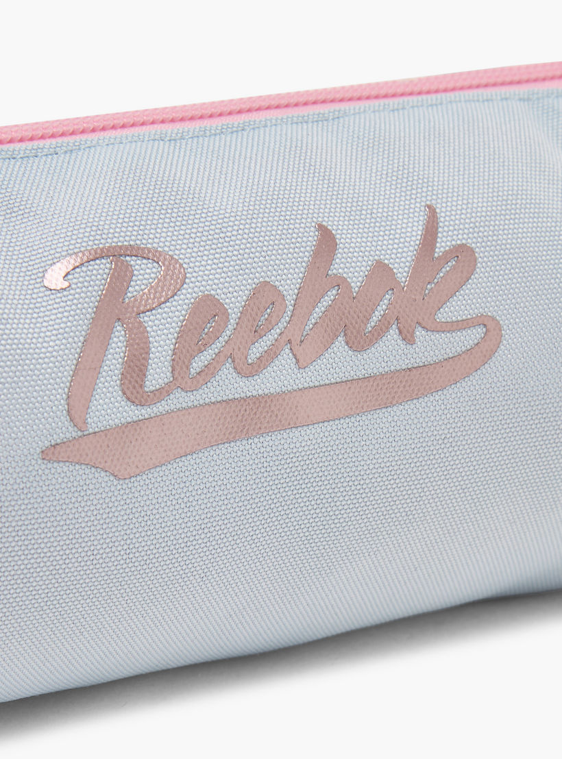 Reebok Logo Print Pencil Pouch with Zip Closure-school-stationery-pencilcases-image-6