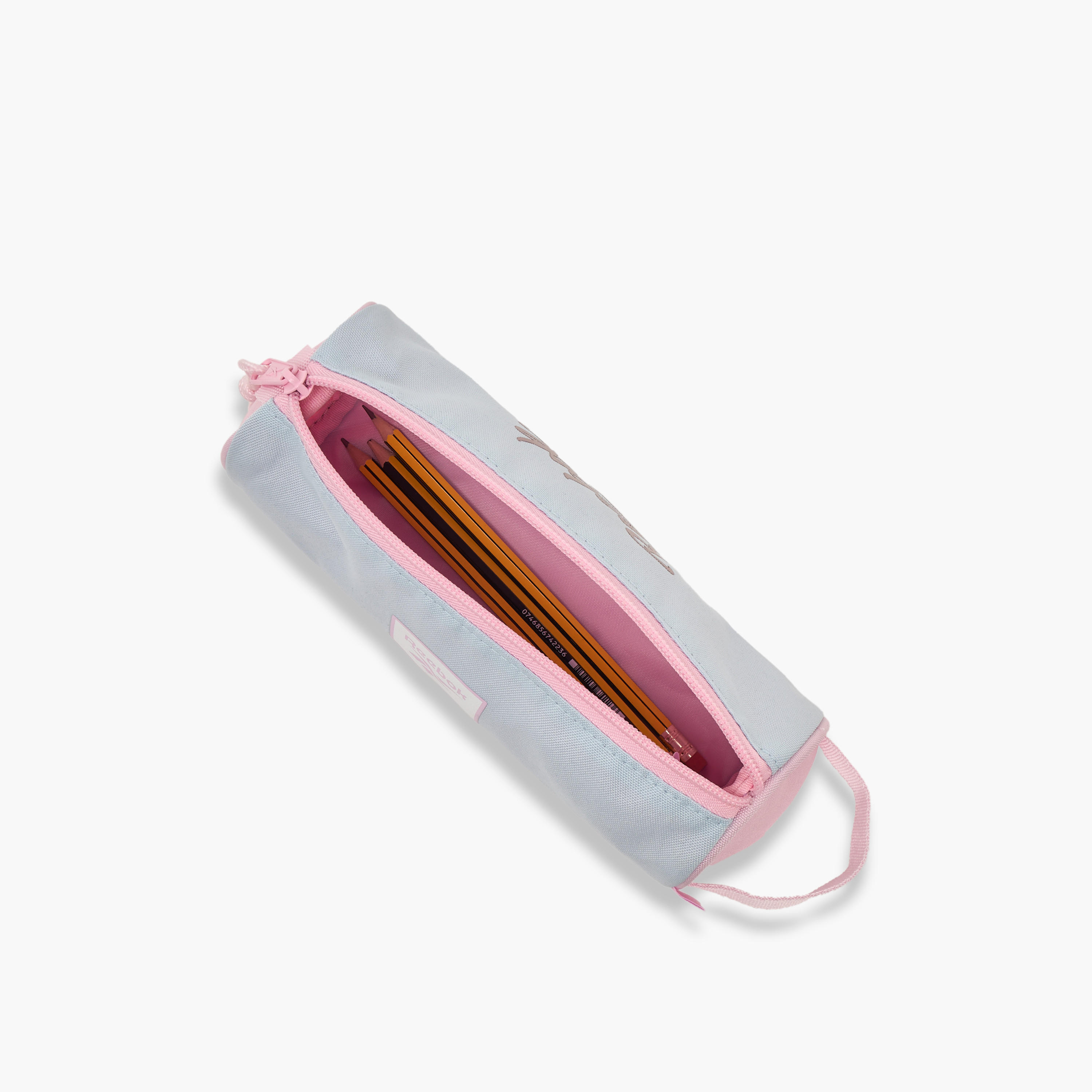 Reebok Logo Print Pencil Pouch with Zip Closure-school-stationery-pencilcases-image-7