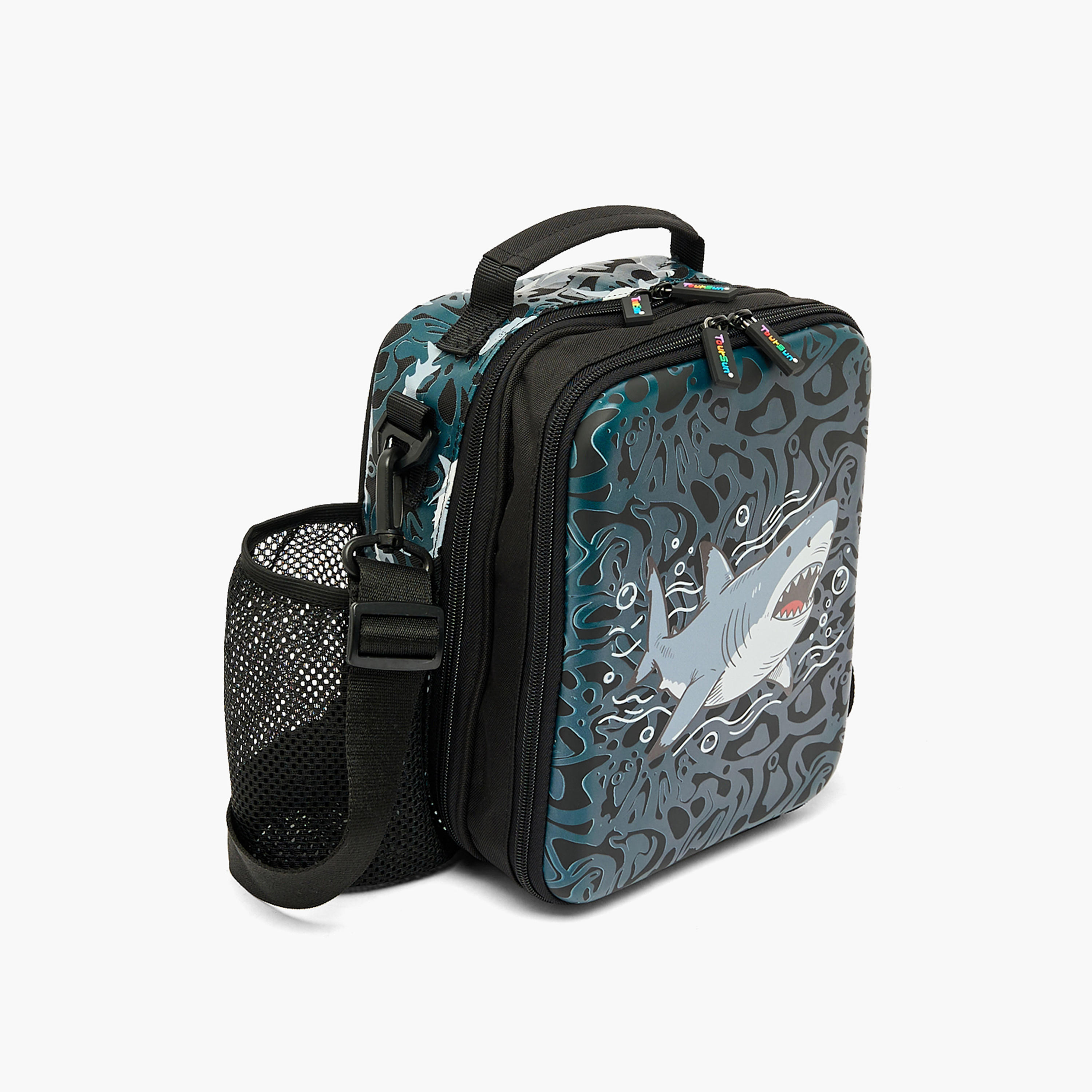 شنطة غداء بطبعة جرافيك من تورسن للأطفال من 5 إلى 8 سنوات بسحاب إغلاق-school-lunchessentials-lunchbags-image-2