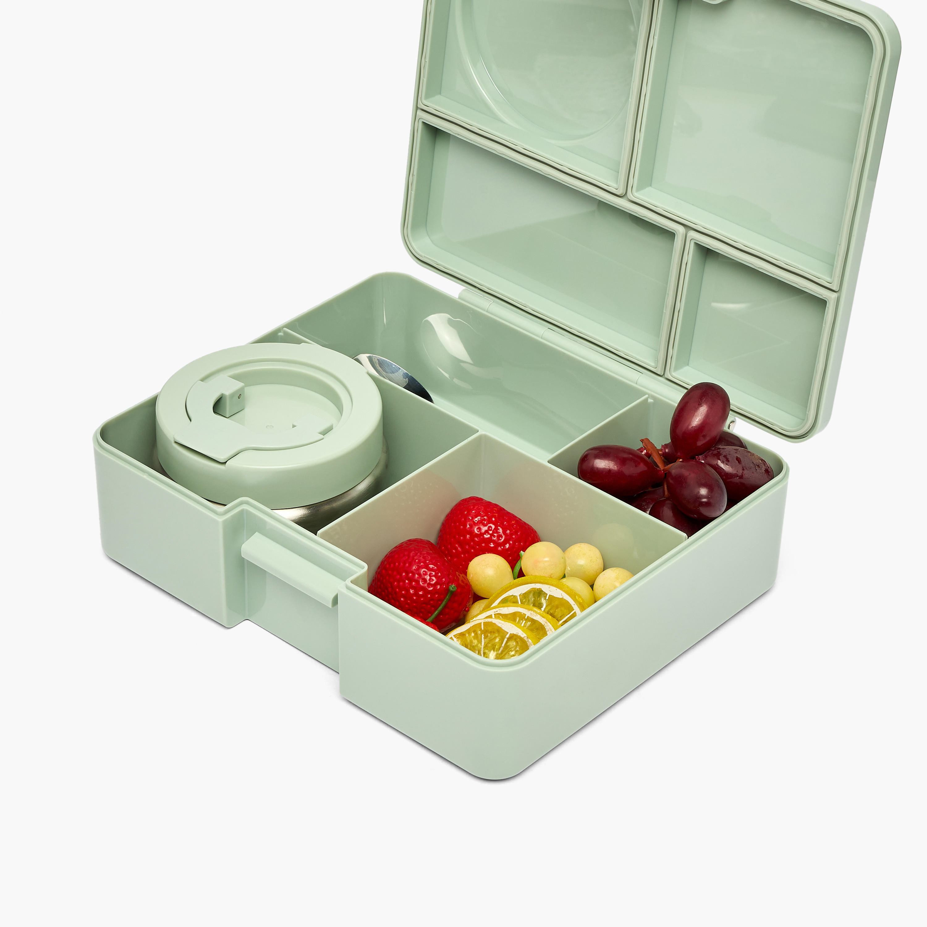 Toursun 4-Compartment Lunch Box for Kids with Food Jar and Cutlery-school-lunchessentials-lunchboxes-image-10