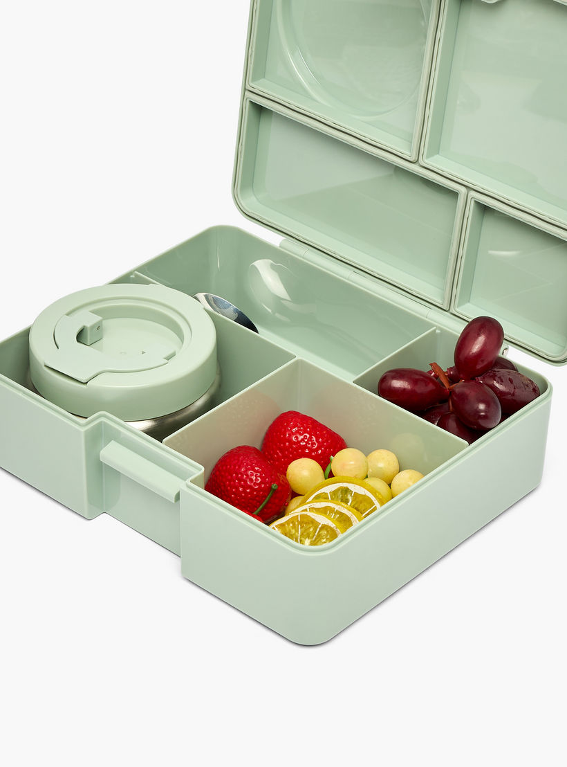 Toursun 4-Compartment Lunch Box for Kids with Food Jar and Cutlery-school-lunchessentials-lunchboxes-image-10