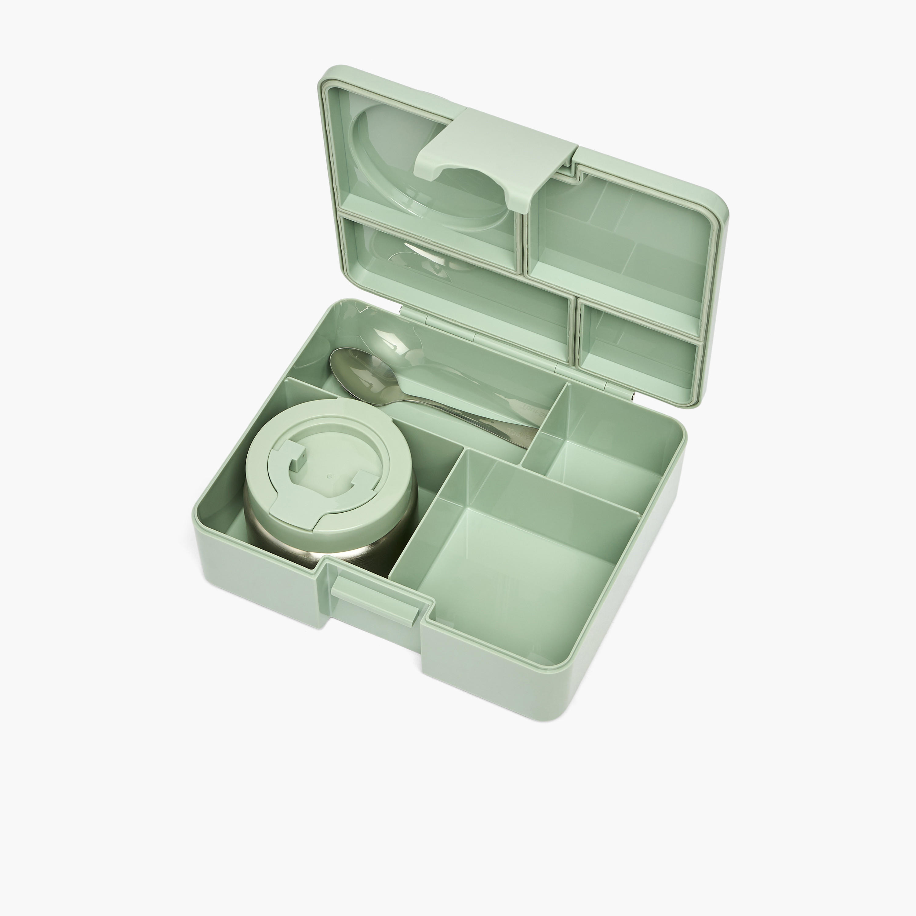 Toursun 4-Compartment Lunch Box for Kids with Food Jar and Cutlery-school-lunchessentials-lunchboxes-image-6