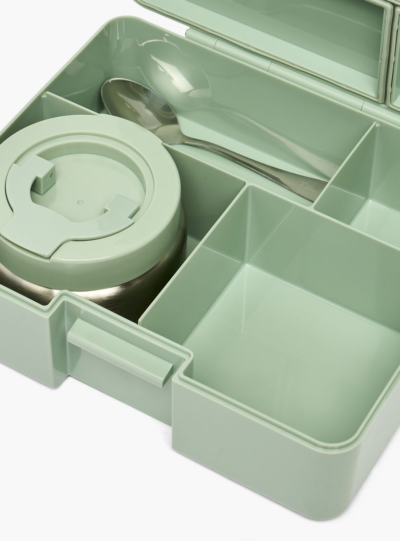Toursun 4-Compartment Lunch Box for Kids with Food Jar and Cutlery-school-lunchessentials-lunchboxes-image-8