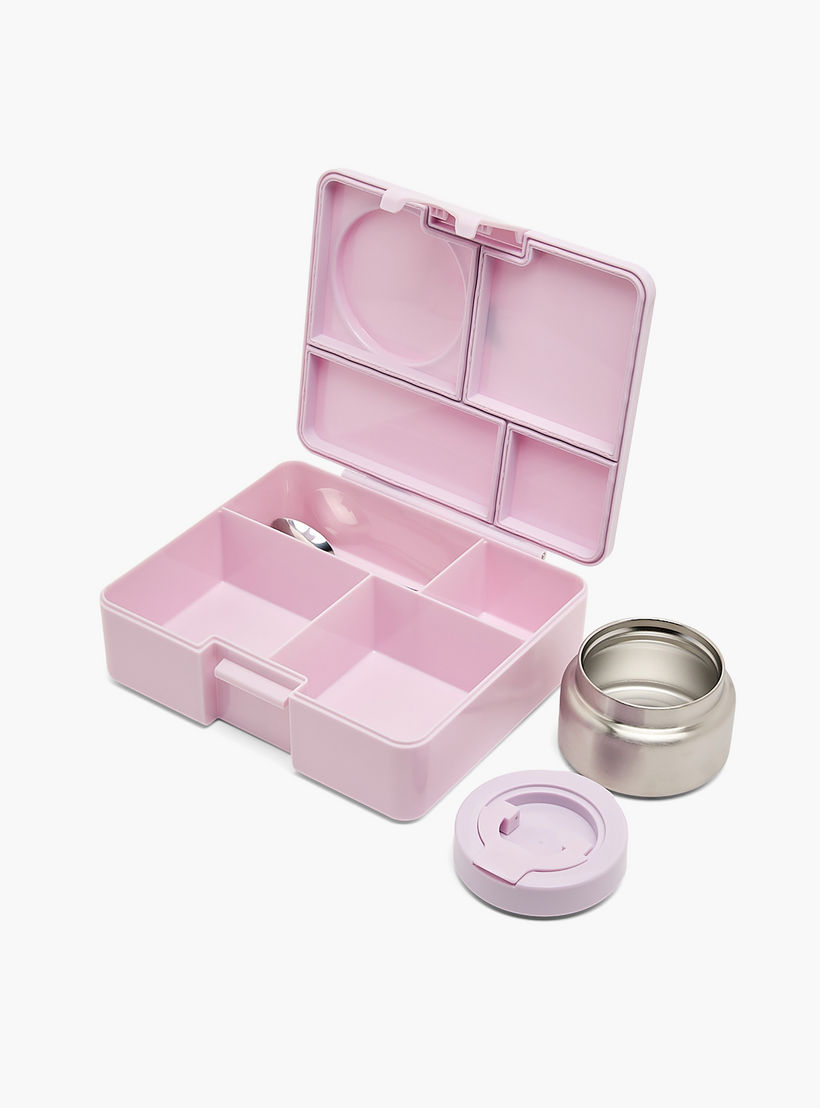 Toursun 4-Compartment Lunch Box for Kids with Food Jar and Cutlery-school-lunchessentials-lunchboxes-image-6