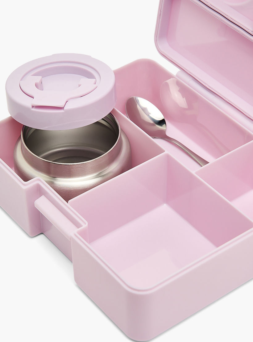 Toursun 4-Compartment Lunch Box for Kids with Food Jar and Cutlery-school-lunchessentials-lunchboxes-image-8