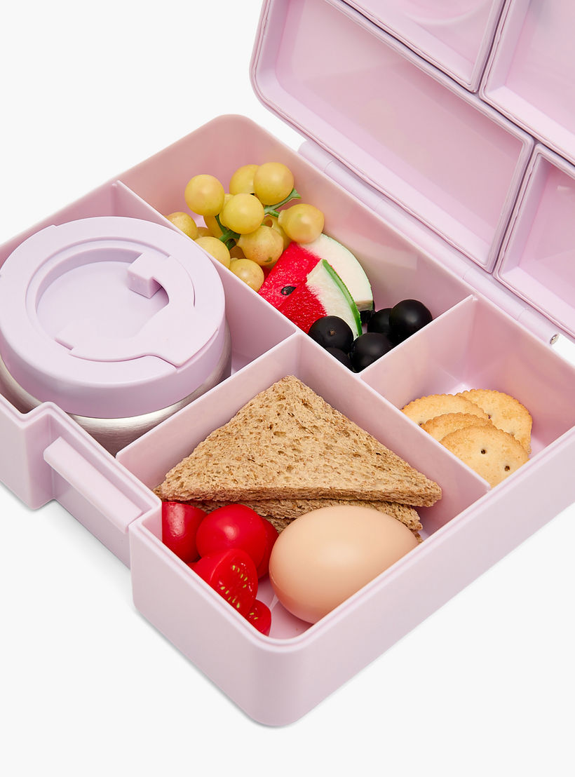 Toursun 4-Compartment Lunch Box for Kids with Food Jar and Cutlery-school-lunchessentials-lunchboxes-image-9