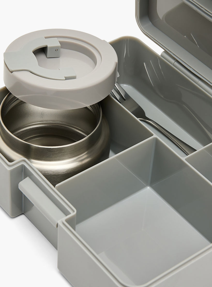 Toursun 4-Compartment Lunch Box for Kids with Food Jar and Cutlery-school-lunchessentials-lunchboxes-image-7
