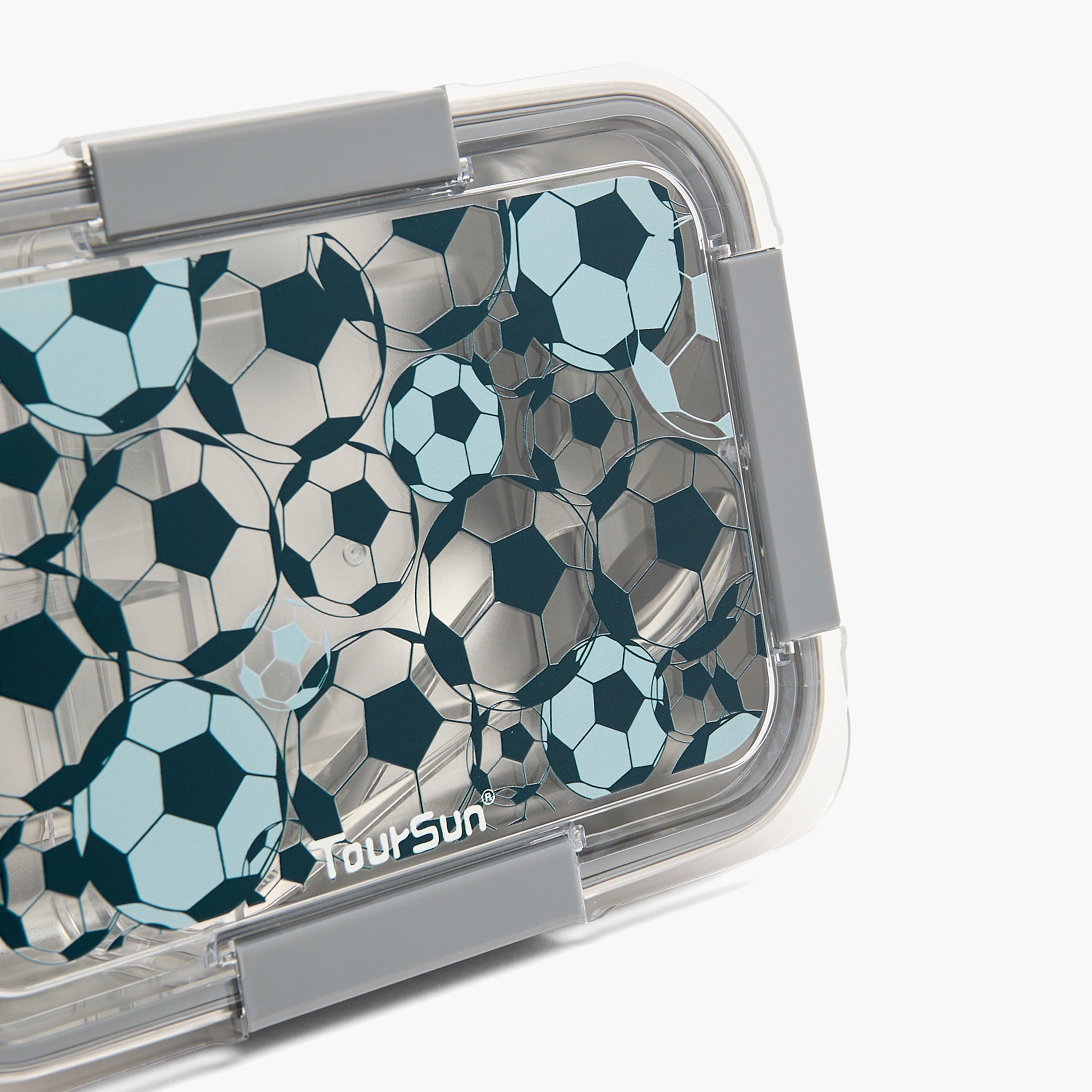 Toursun Football Print Lunch Box for Kids with Compartments - 1.2 L-school-lunchessentials-lunchboxes-image-4