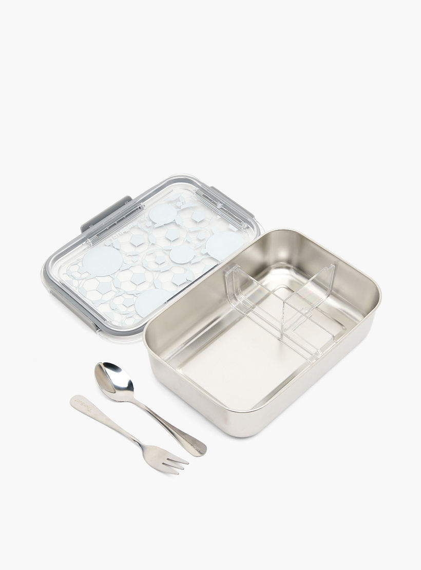 Toursun Football Print Lunch Box for Kids with Compartments - 1.2 L-school-lunchessentials-lunchboxes-image-6