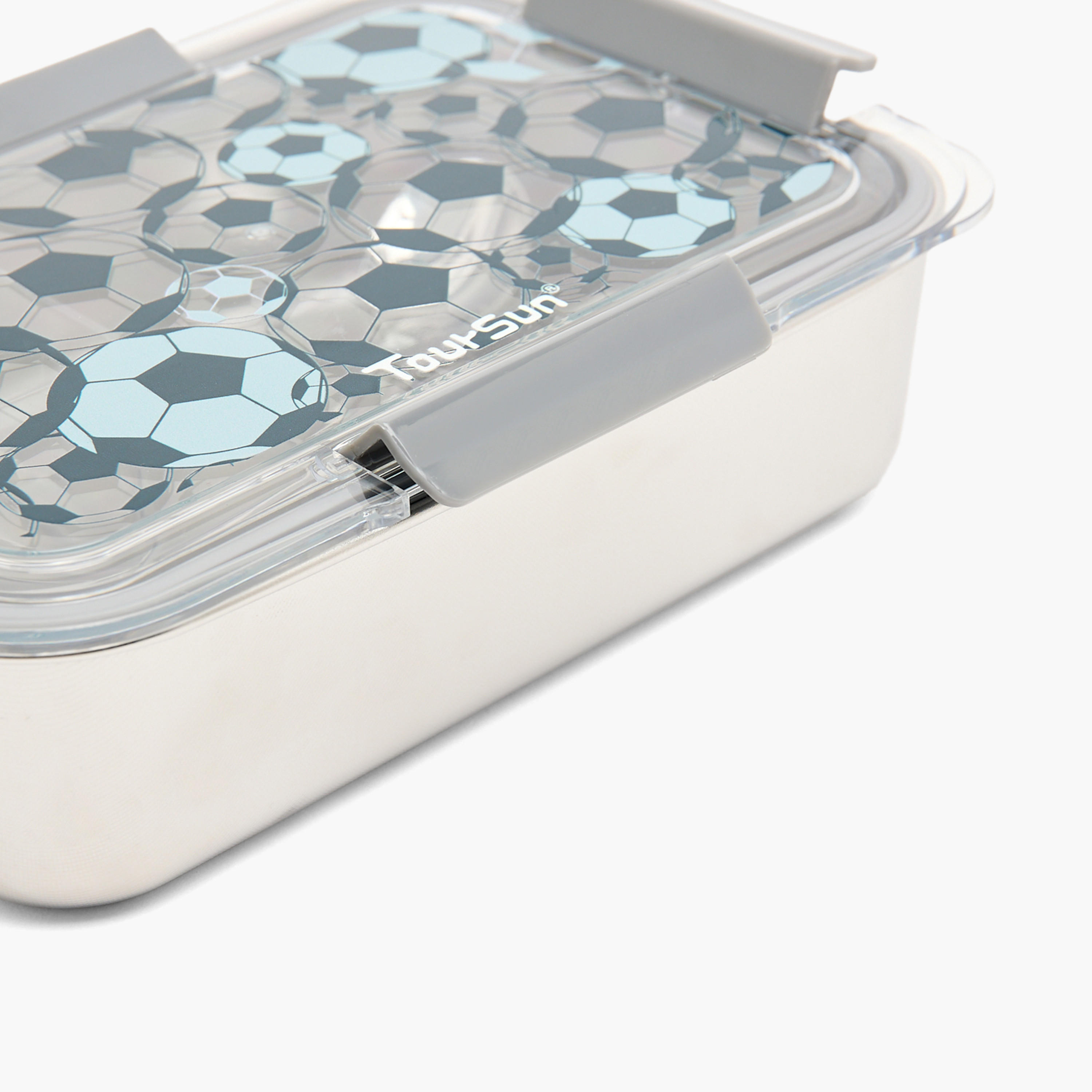 Toursun Football Print Lunch Box for Kids with Compartments - 1.2 L-school-lunchessentials-lunchboxes-image-7
