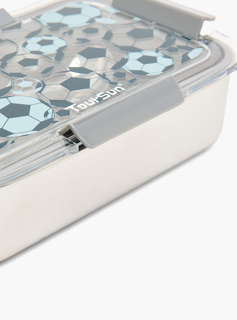 Toursun Football Print Lunch Box for Kids with Compartments - 1.2 L-school-lunchessentials-lunchboxes-image-7