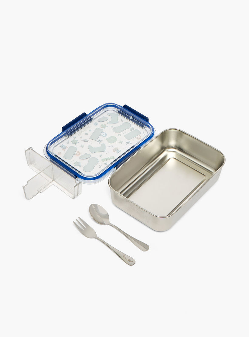 Toursun Gamer Print Lunch Box for Kids with 3 Compartments-school-lunchessentials-lunchboxes-image-6