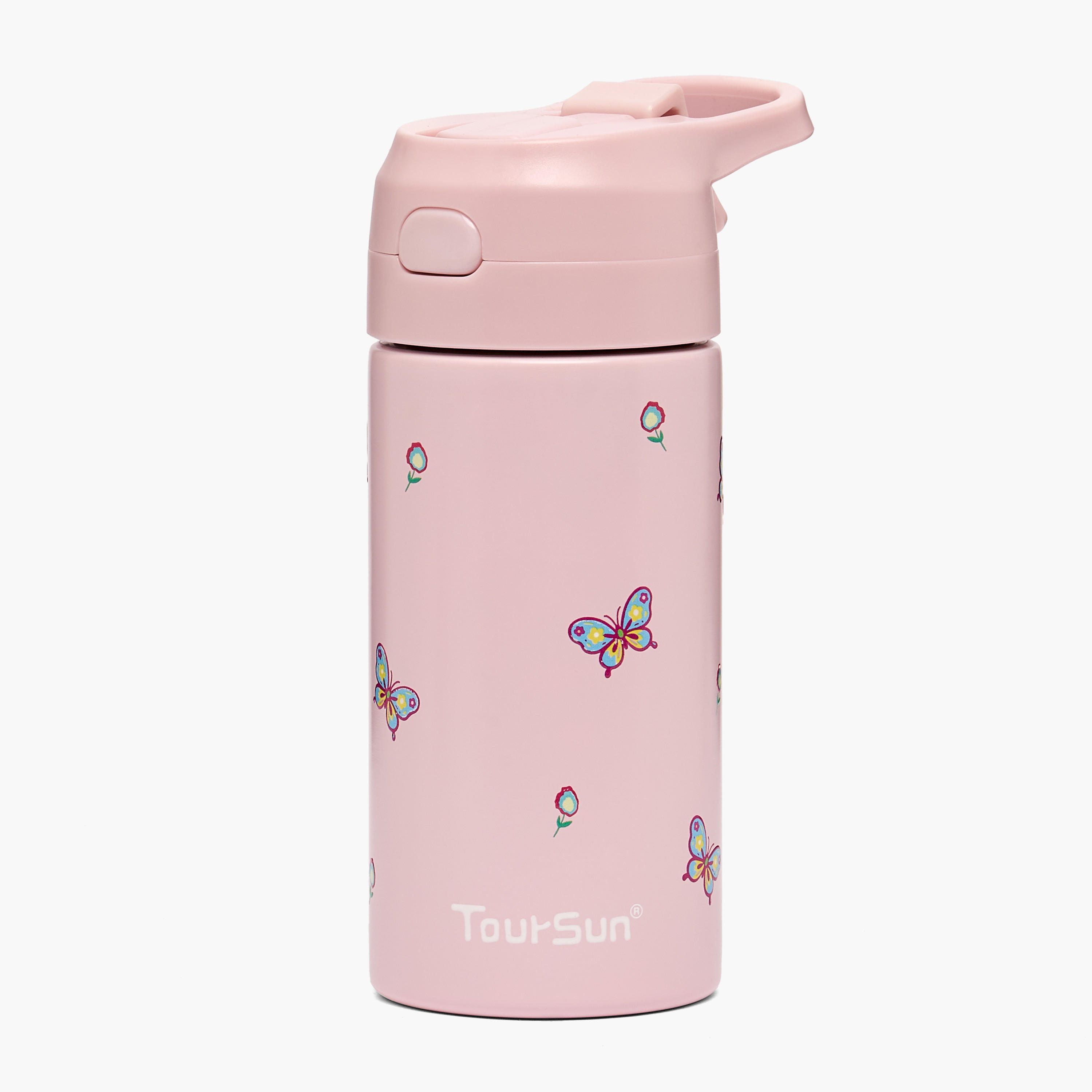 قارورة مياه بطبعات مع قشّة من تورسون - 320 مل-school-waterbottles-image-1