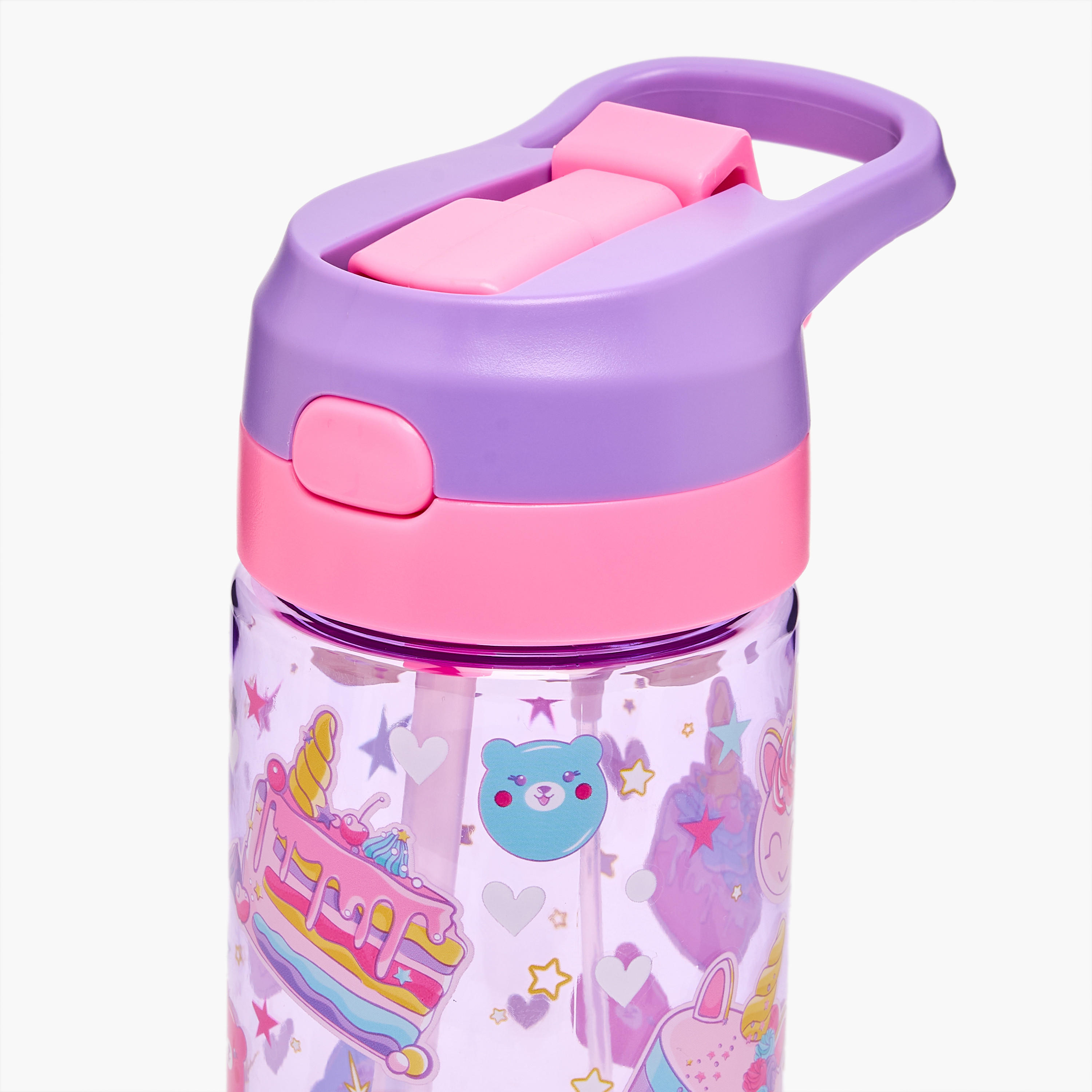قارورة مياه بطبعات مع فوّهة وبخاخ من تورسون - 500 مل-school-waterbottles-image-4
