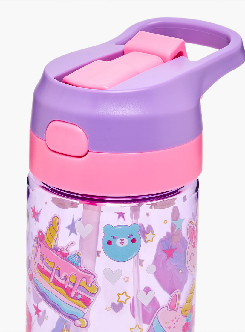 قارورة مياه بطبعات مع فوّهة وبخاخ من تورسون - 500 مل-school-waterbottles-image-4