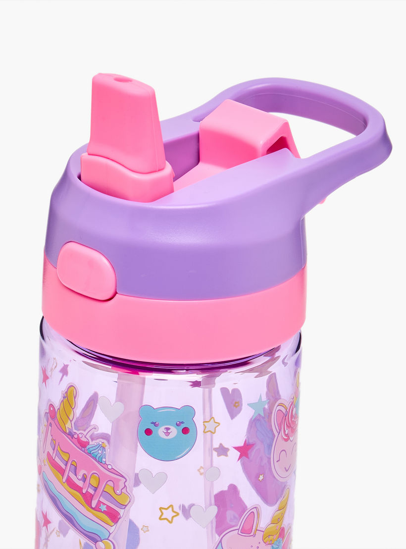 قارورة مياه بطبعات مع فوّهة وبخاخ من تورسون - 500 مل-school-waterbottles-image-6