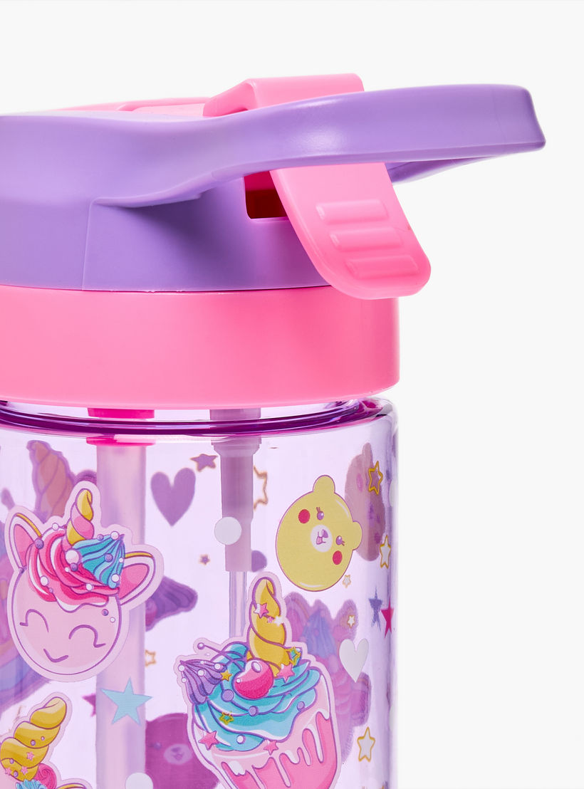 قارورة مياه بطبعات مع فوّهة وبخاخ من تورسون - 500 مل-school-waterbottles-image-7