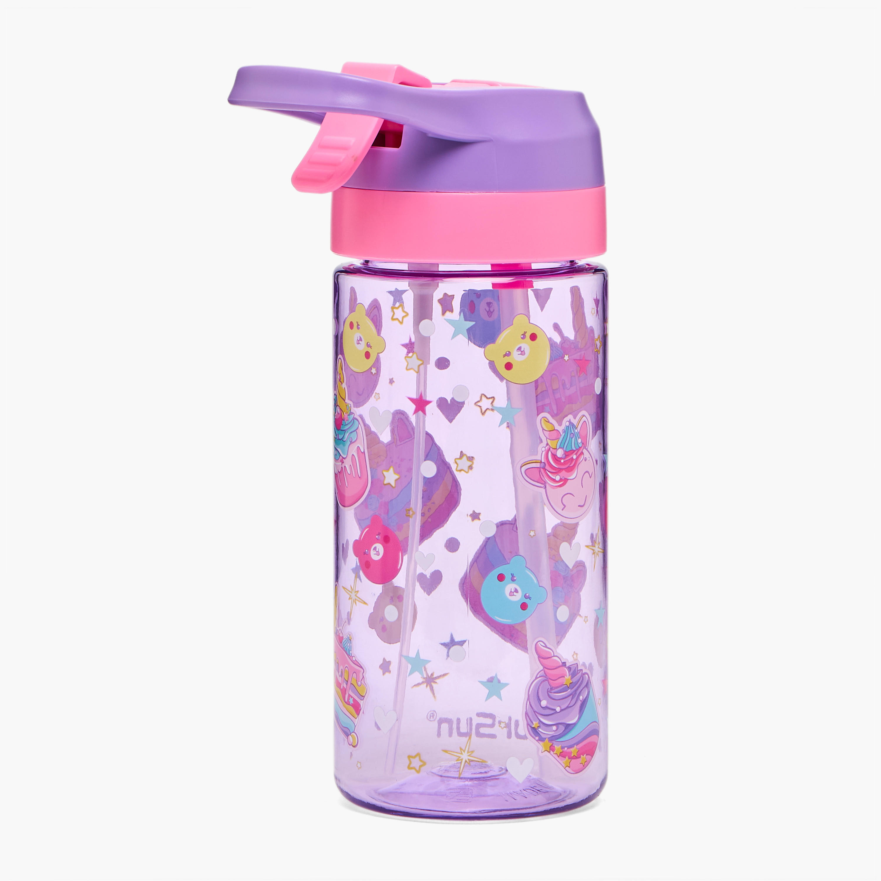 قارورة مياه بطبعات مع فوّهة وبخاخ من تورسون - 500 مل-school-waterbottles-image-3