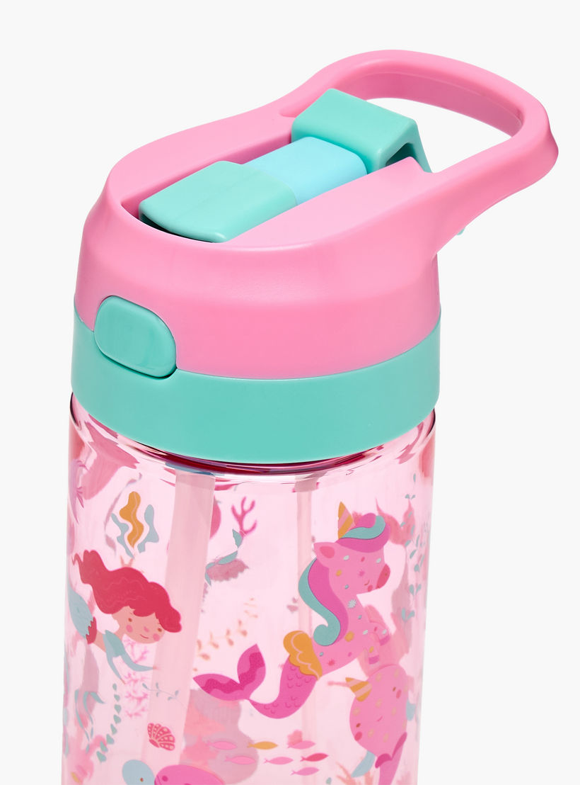 قارورة مياه بطبعات يونيكورن مع فوّهة وبخاخ من تورسون - 500 مل-school-waterbottles-image-4