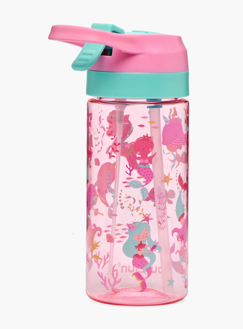 قارورة مياه بطبعات يونيكورن مع فوّهة وبخاخ من تورسون - 500 مل-school-waterbottles-image-3