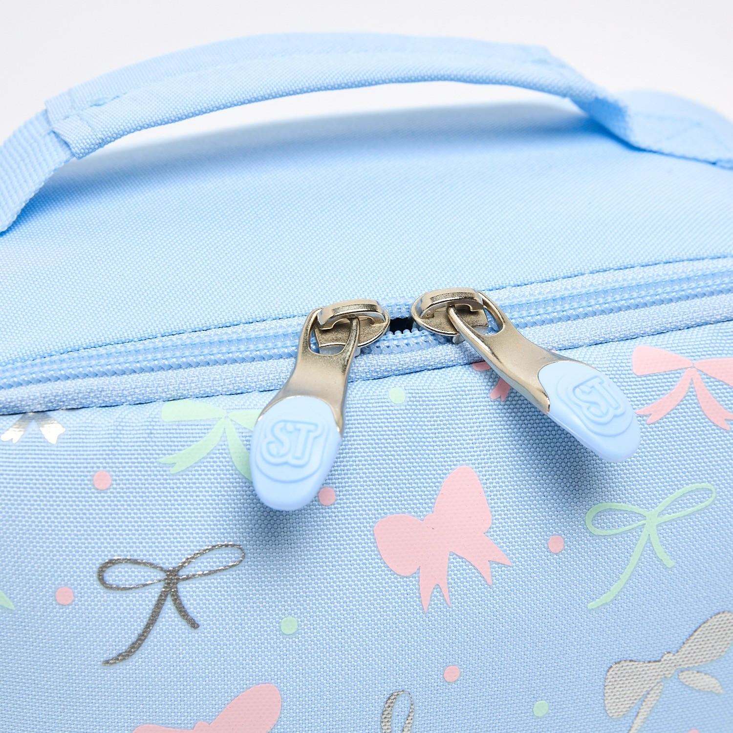 St.Right Bow Print Lunch Bag for Girls 8-13 Years with Adjustable Strap-school-lunchessentials-lunchbags-image-3
