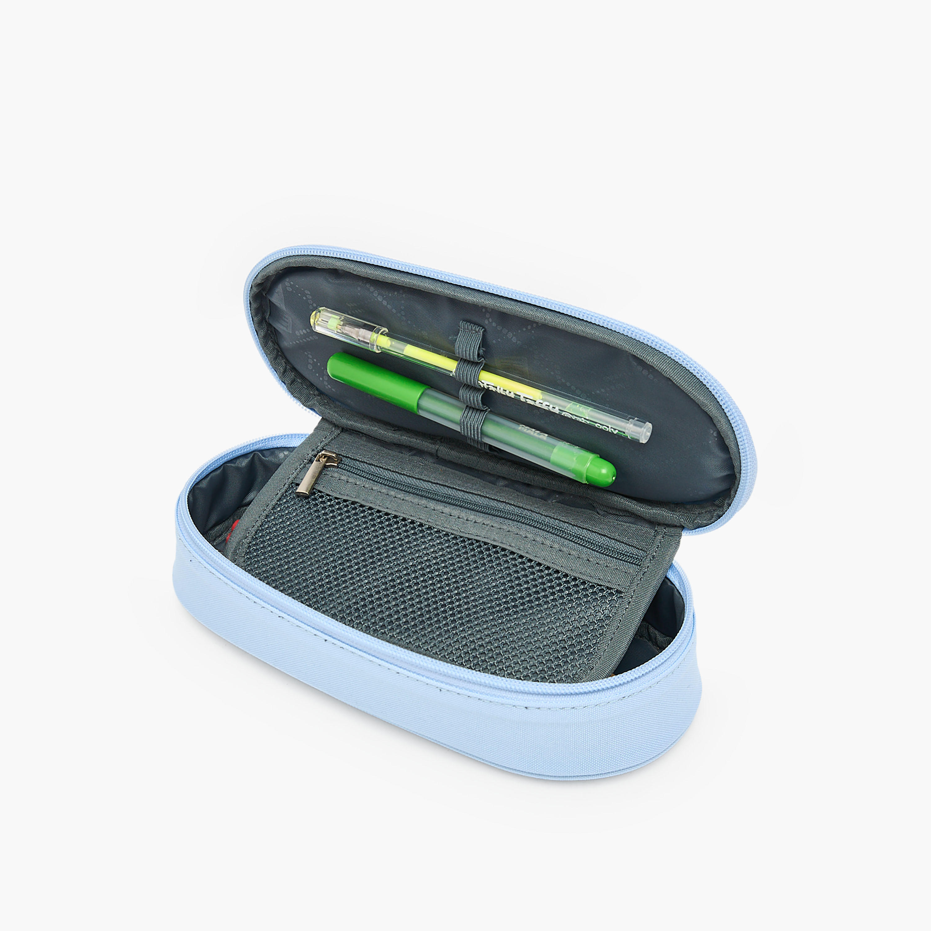 St.Right Bow Print Pencil Pouch with Zip Closure-school-stationery-pencilcases-image-8