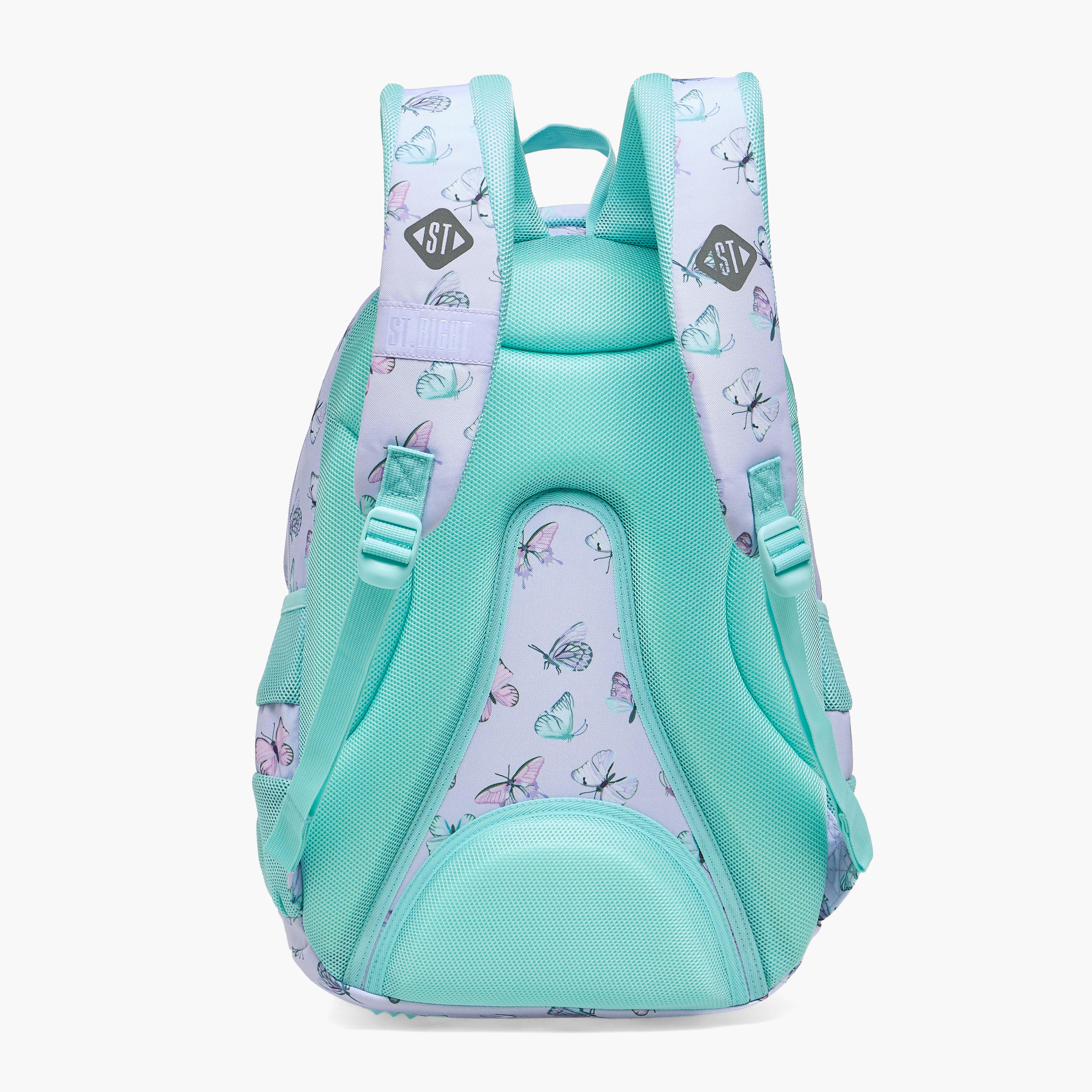 St.Right Butterfly Print Backpack for Girls 8-13 Years with Laptop Compartment - 18 inches-school-bagsandbackpacks-backpacks-image-7
