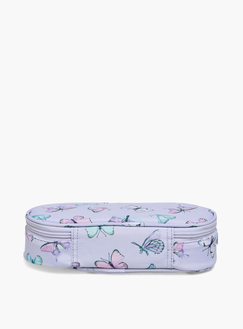 St.Right Butterfly Print Pencil Pouch with Zip Closure-school-stationery-pencilcases-image-4