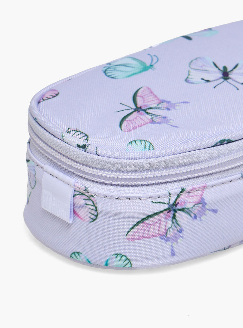 St.Right Butterfly Print Pencil Pouch with Zip Closure-school-stationery-pencilcases-image-6
