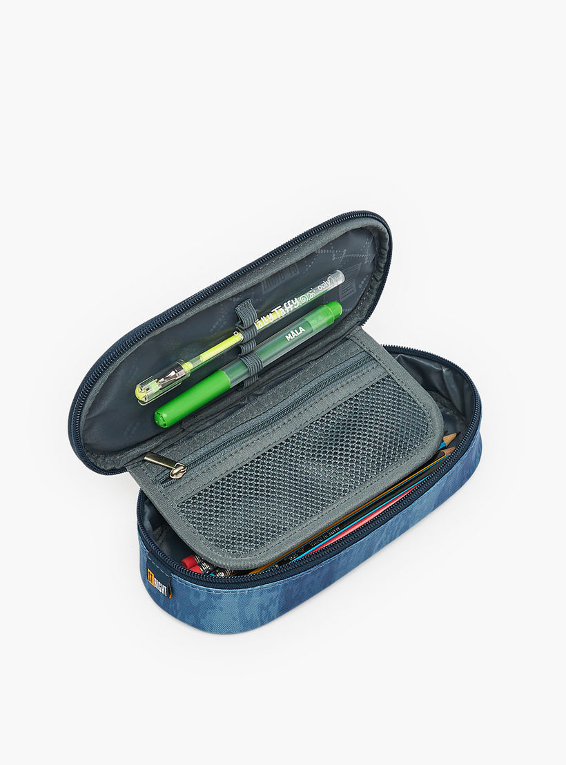 St.Right Football Print Pencil Pouch with Zip Closure-school-stationery-pencilcases-image-8