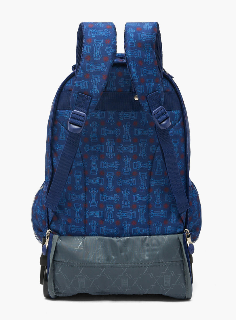 شنطة ظهر ترولي بمقبض قابل للسحب وطبعات للأولاد بعمر 8-13 سنة من سانت رايت - 18 بوصة-school-bagsandbackpacks-trolleybags-image-10