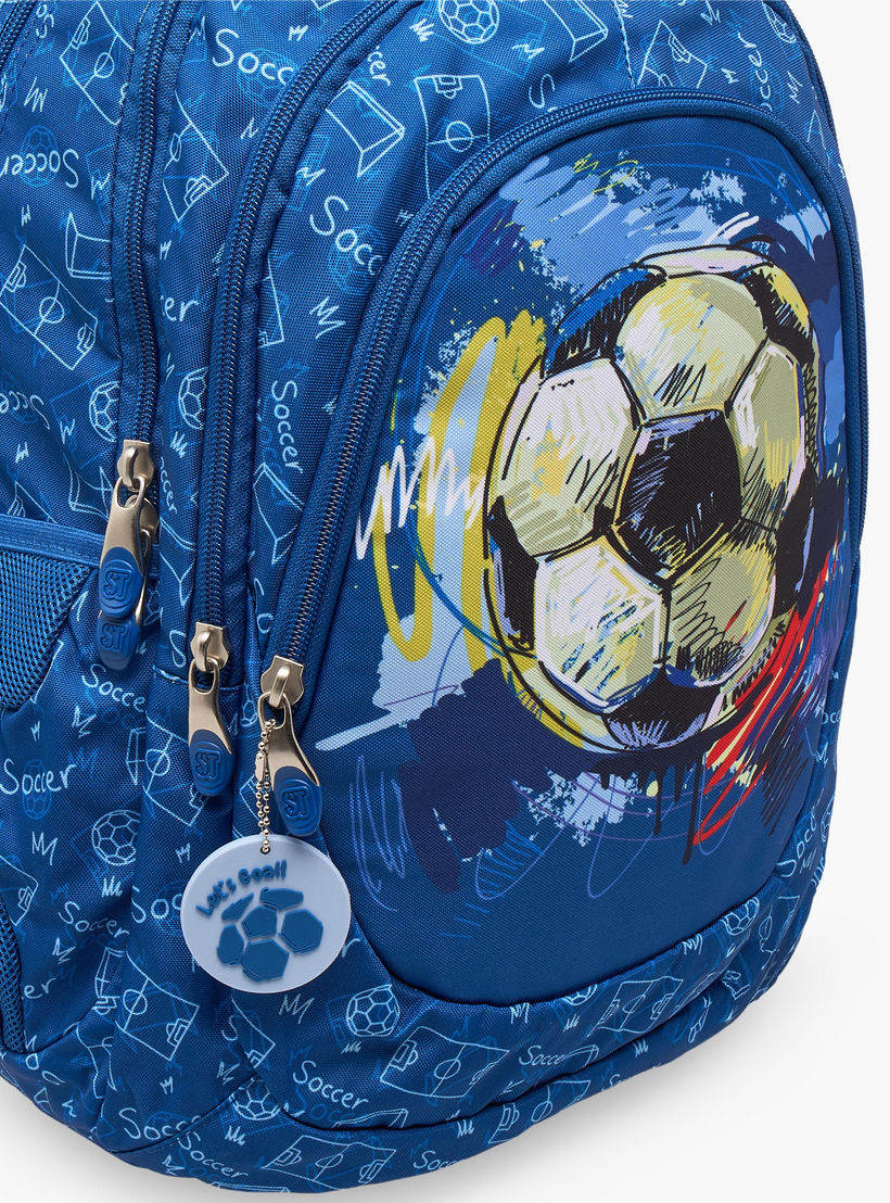 St.Right Football Print Backpack for Boys 8-13 Years with Padded Straps - 18 inch-school-bagsandbackpacks-backpacks-image-4