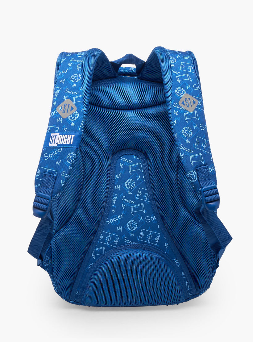 St.Right Football Print Backpack for Boys 8-13 Years with Padded Straps - 18 inch-school-bagsandbackpacks-backpacks-image-9