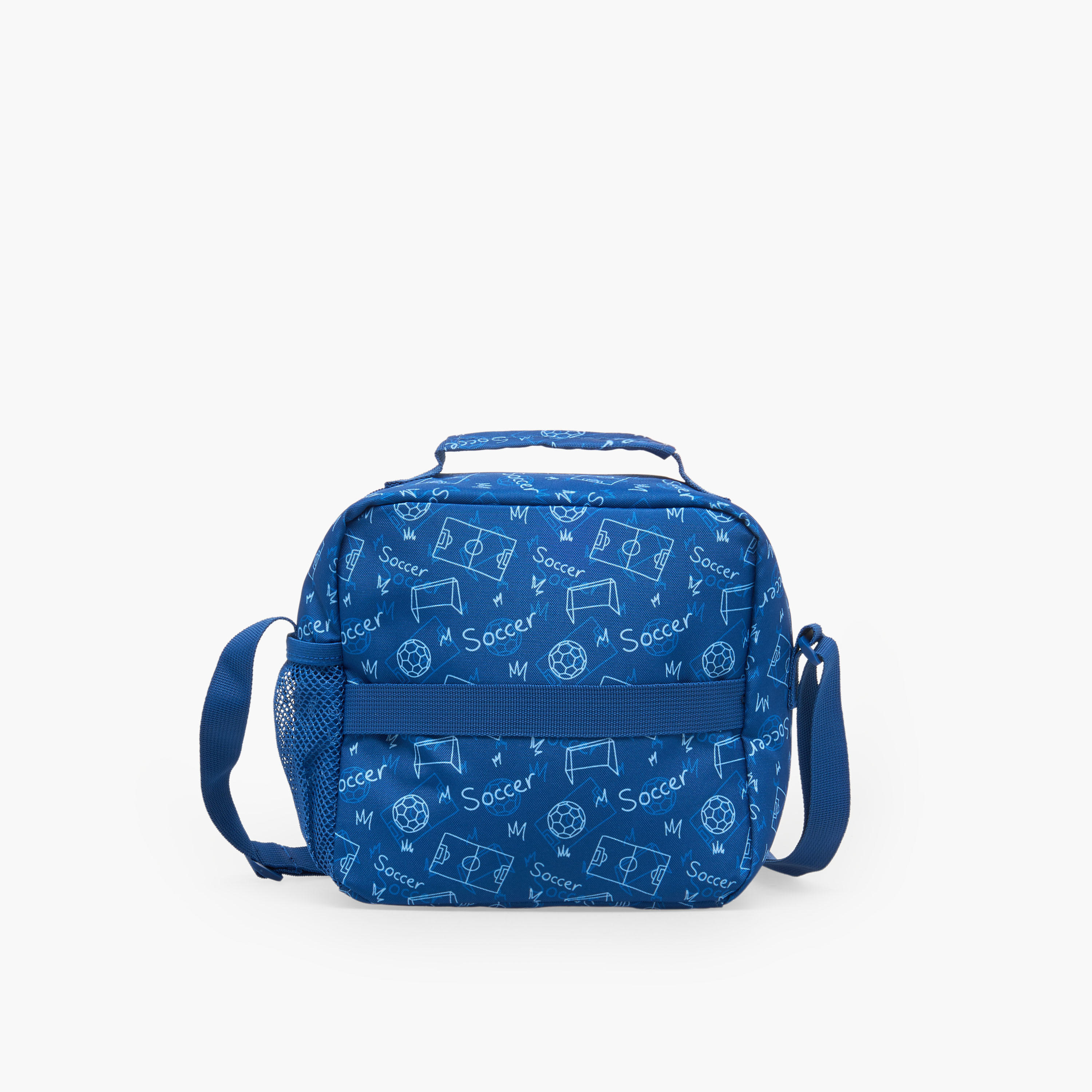 St.Right Football Print Lunch Bag for Boys 8-13 Years with Adjustable Strap-school-lunchessentials-lunchbags-image-8