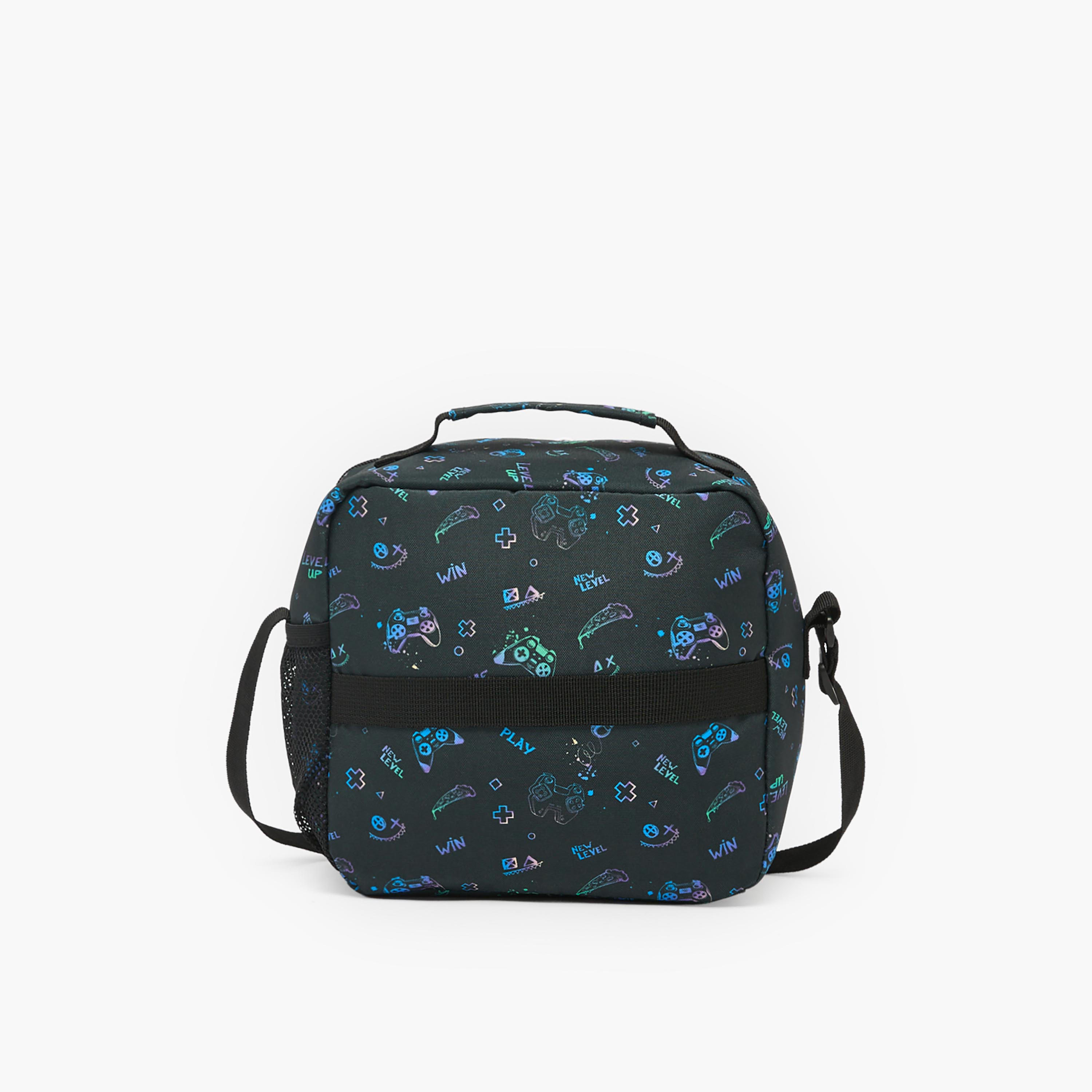St.Right Game Controller Print Lunch Bag for Boys 8-13 Years with Adjustable Strap-school-lunchessentials-lunchbags-image-7