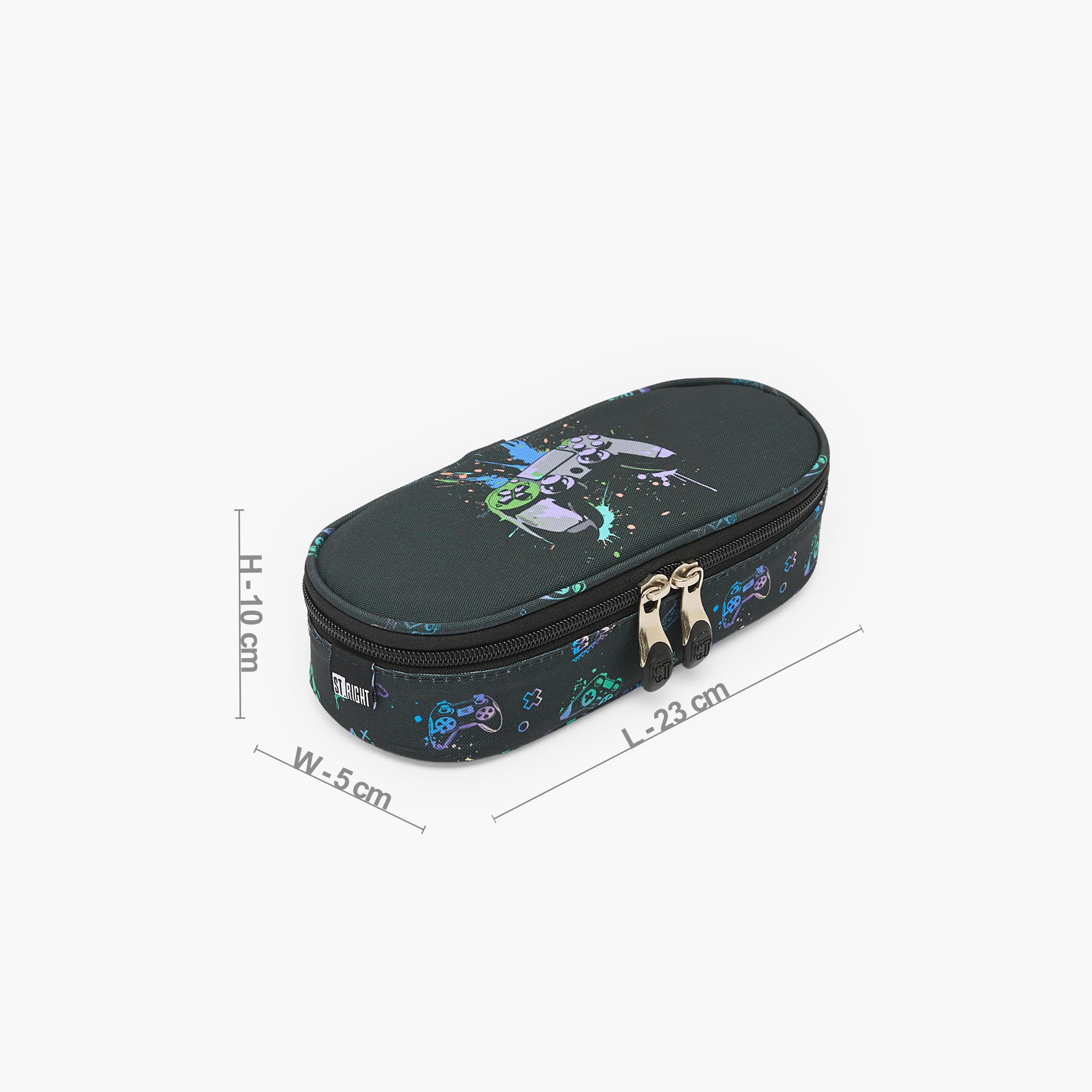 St.Right Game Controller Print Pencil Case with Zip Closure-school-stationery-pencilcases-image-3