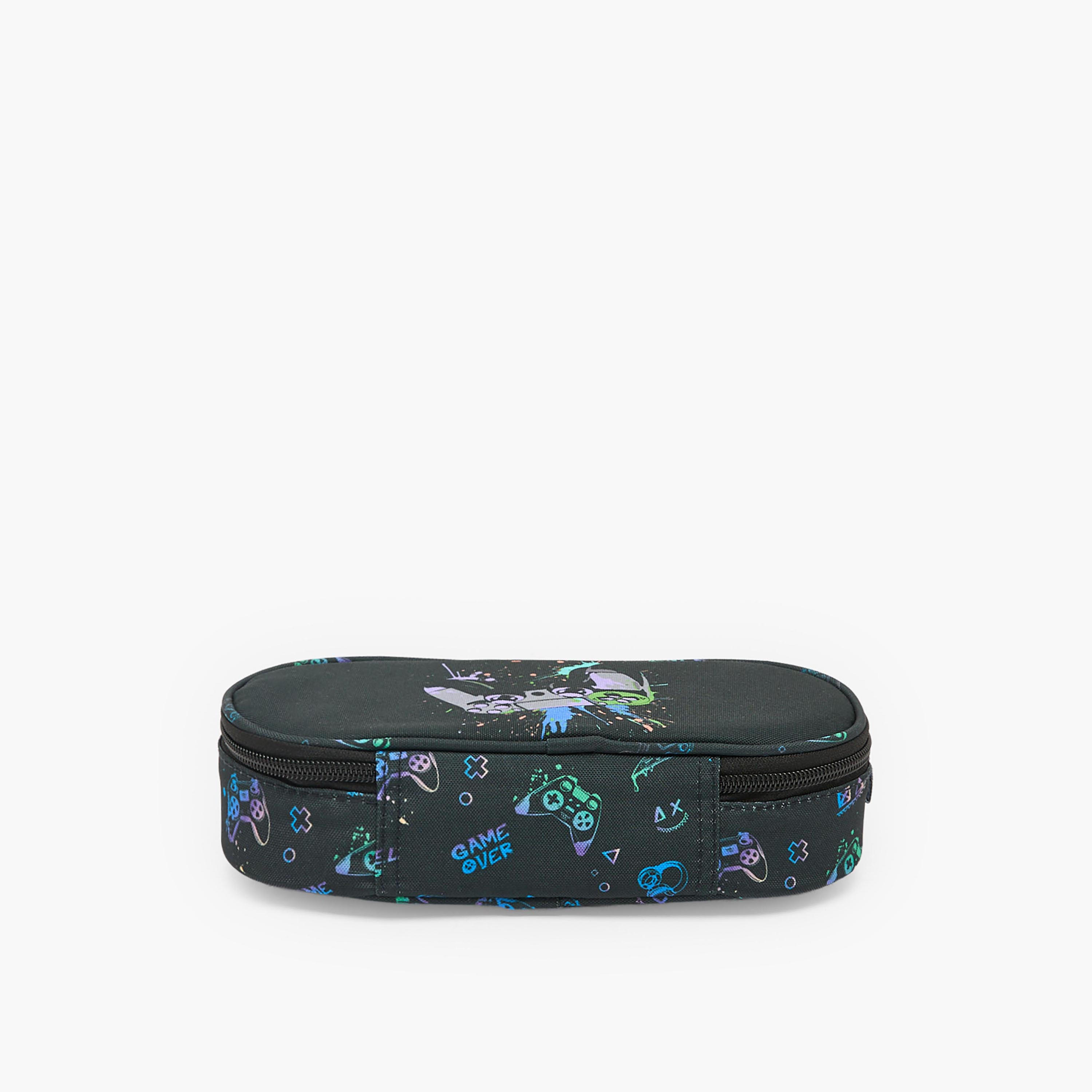 St.Right Game Controller Print Pencil Case with Zip Closure-school-stationery-pencilcases-image-4
