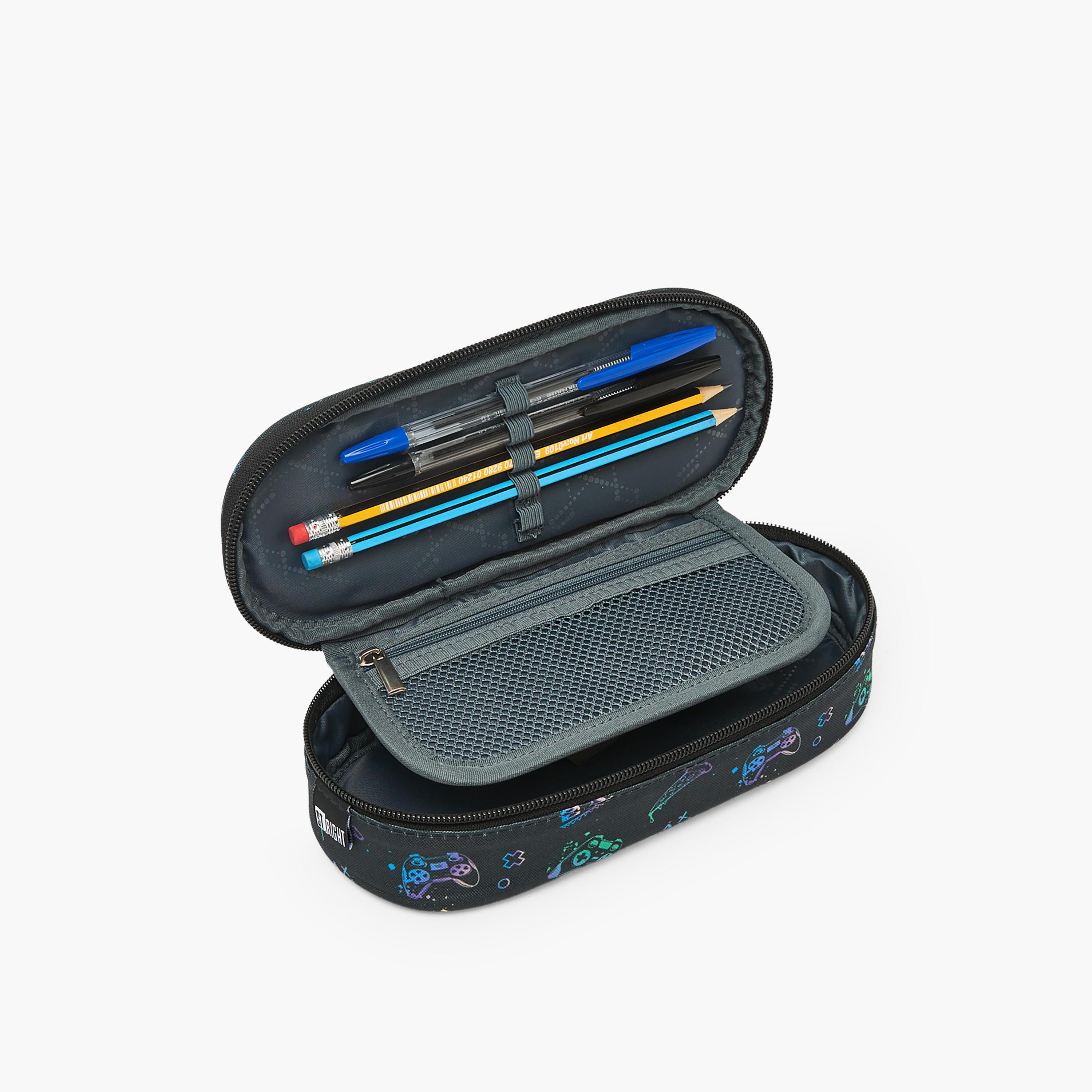 St.Right Game Controller Print Pencil Case with Zip Closure-school-stationery-pencilcases-image-7